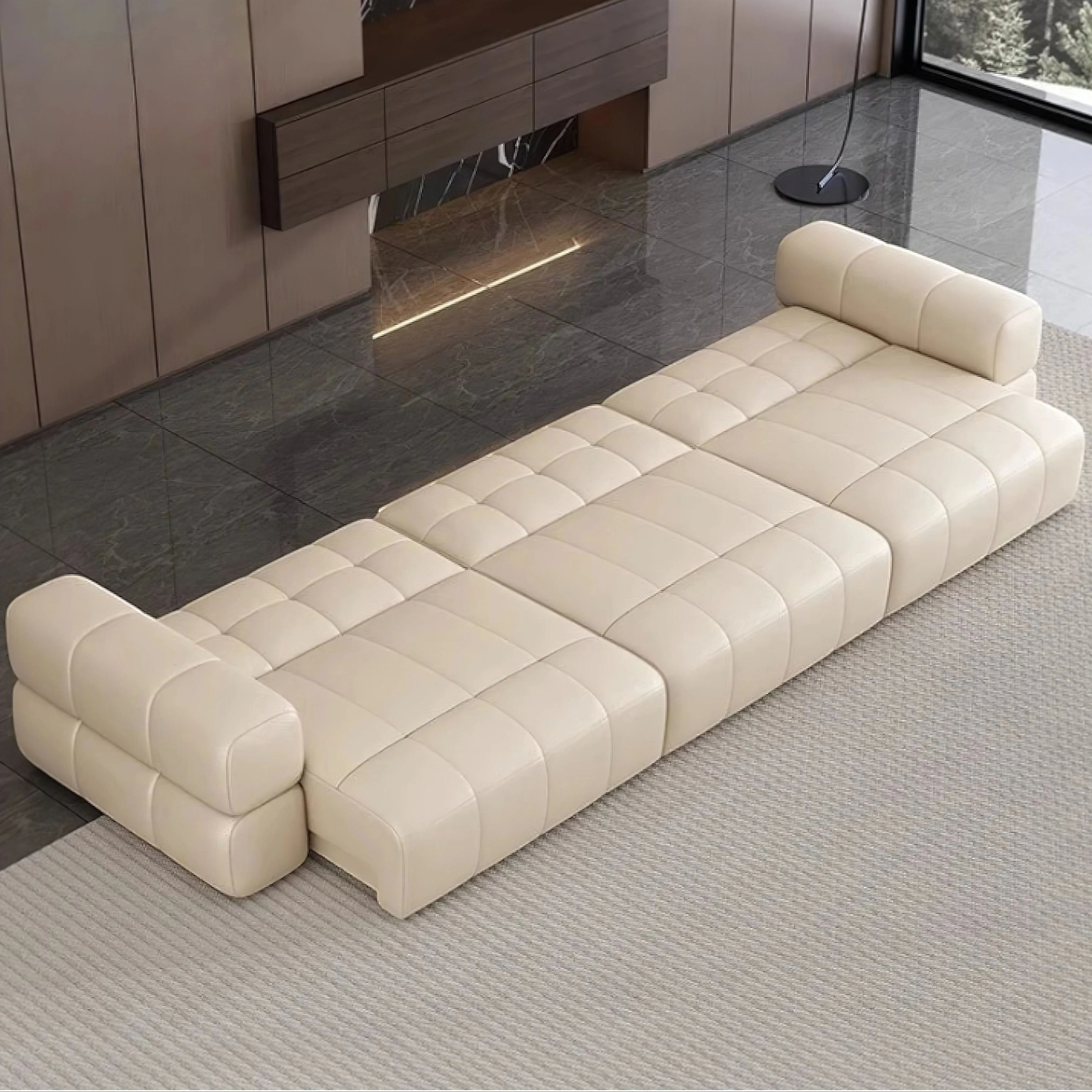 Cristiana Leather Sofa - Image 6