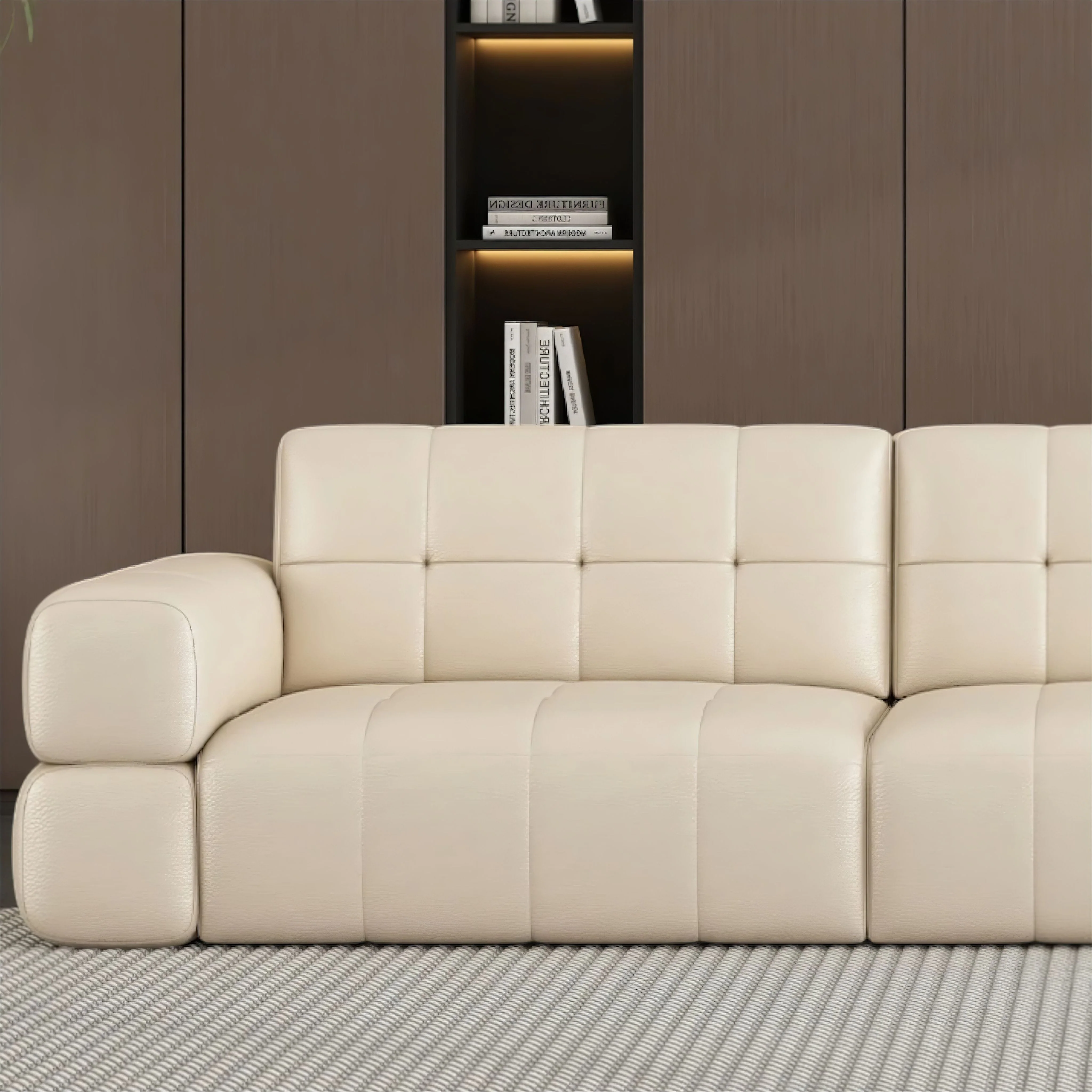 Cristiana Leather Sofa - Image 7
