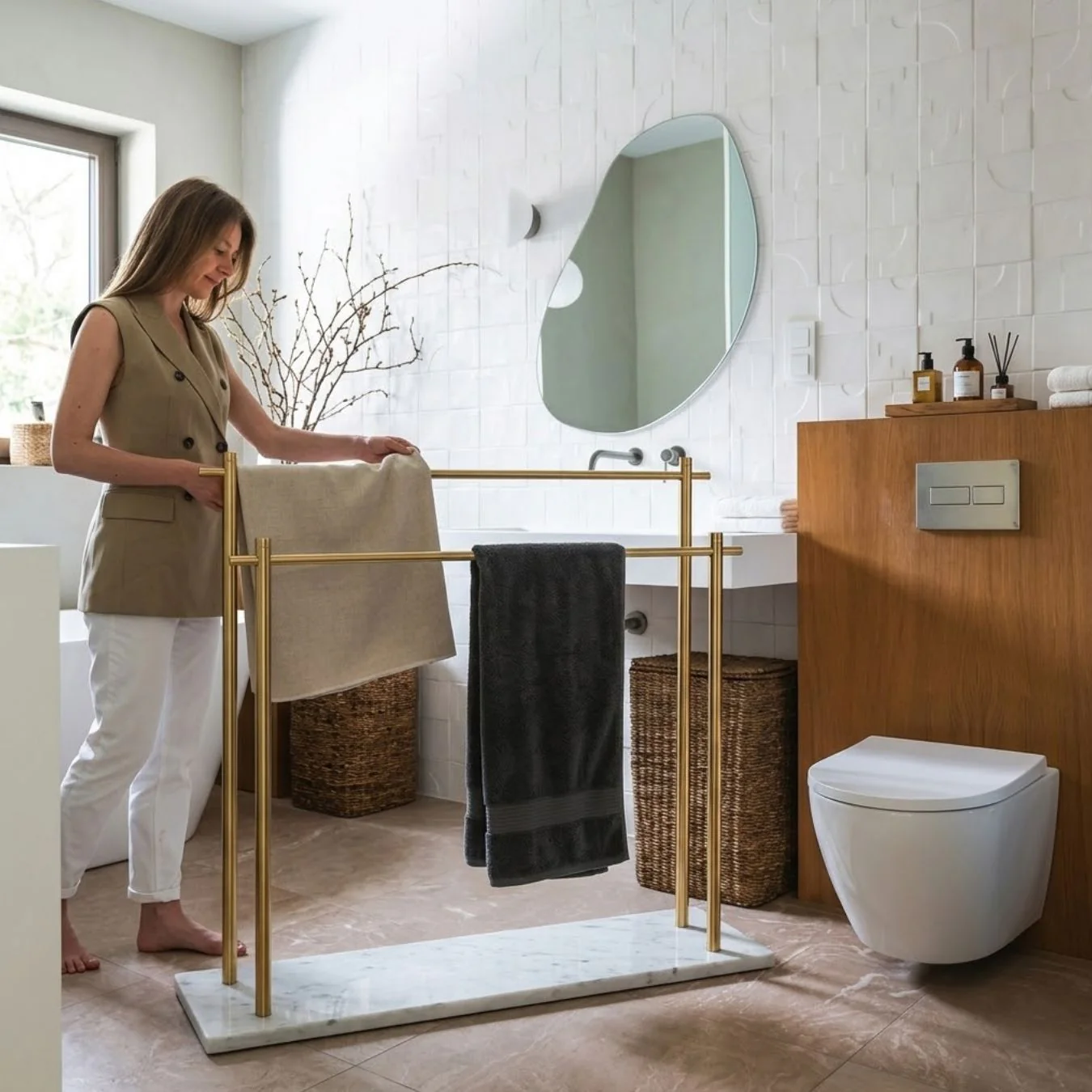 Caterina Towel Holder
