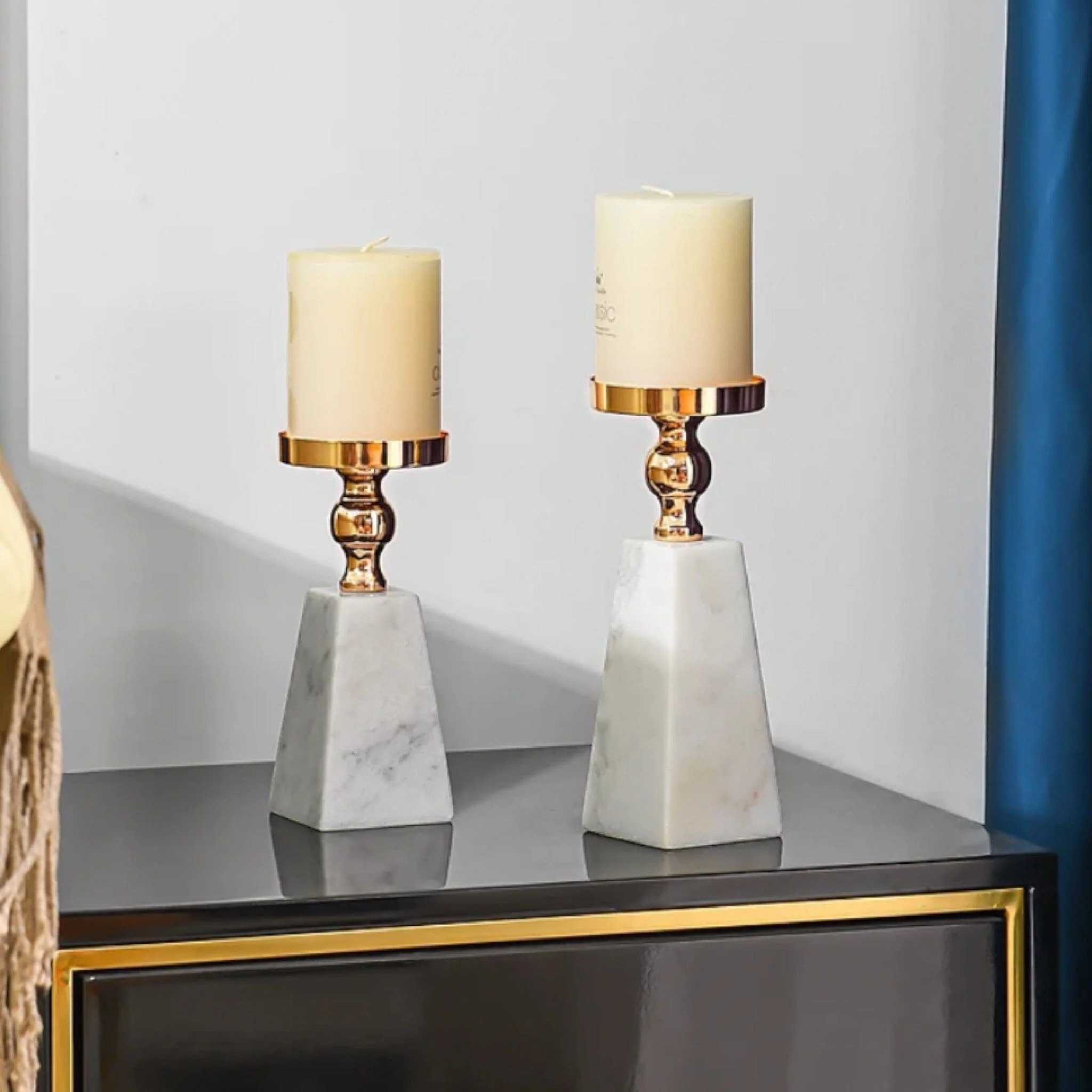 Marble Whisper Candle Holder - Image 3