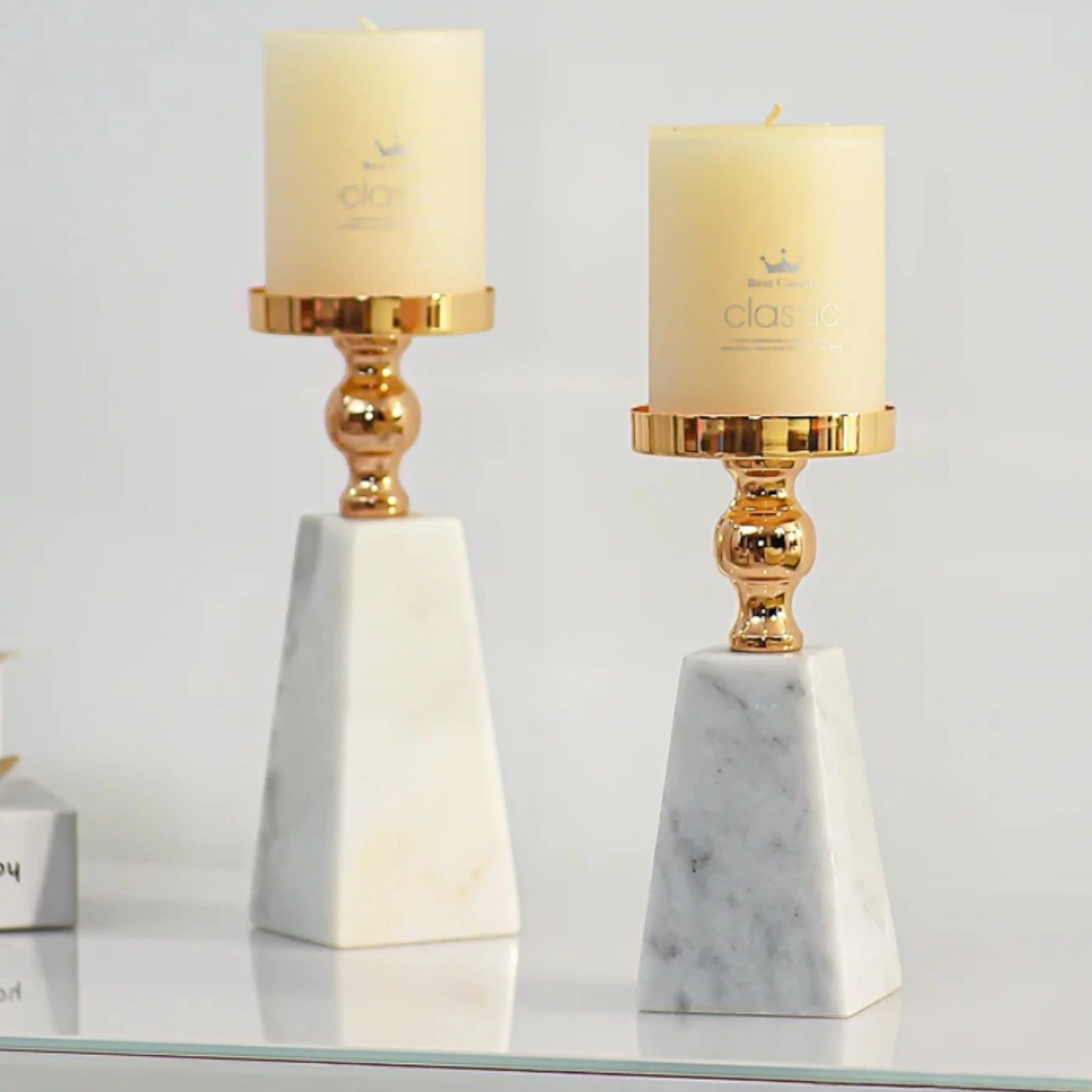 Marble Whisper Candle Holder - Image 5