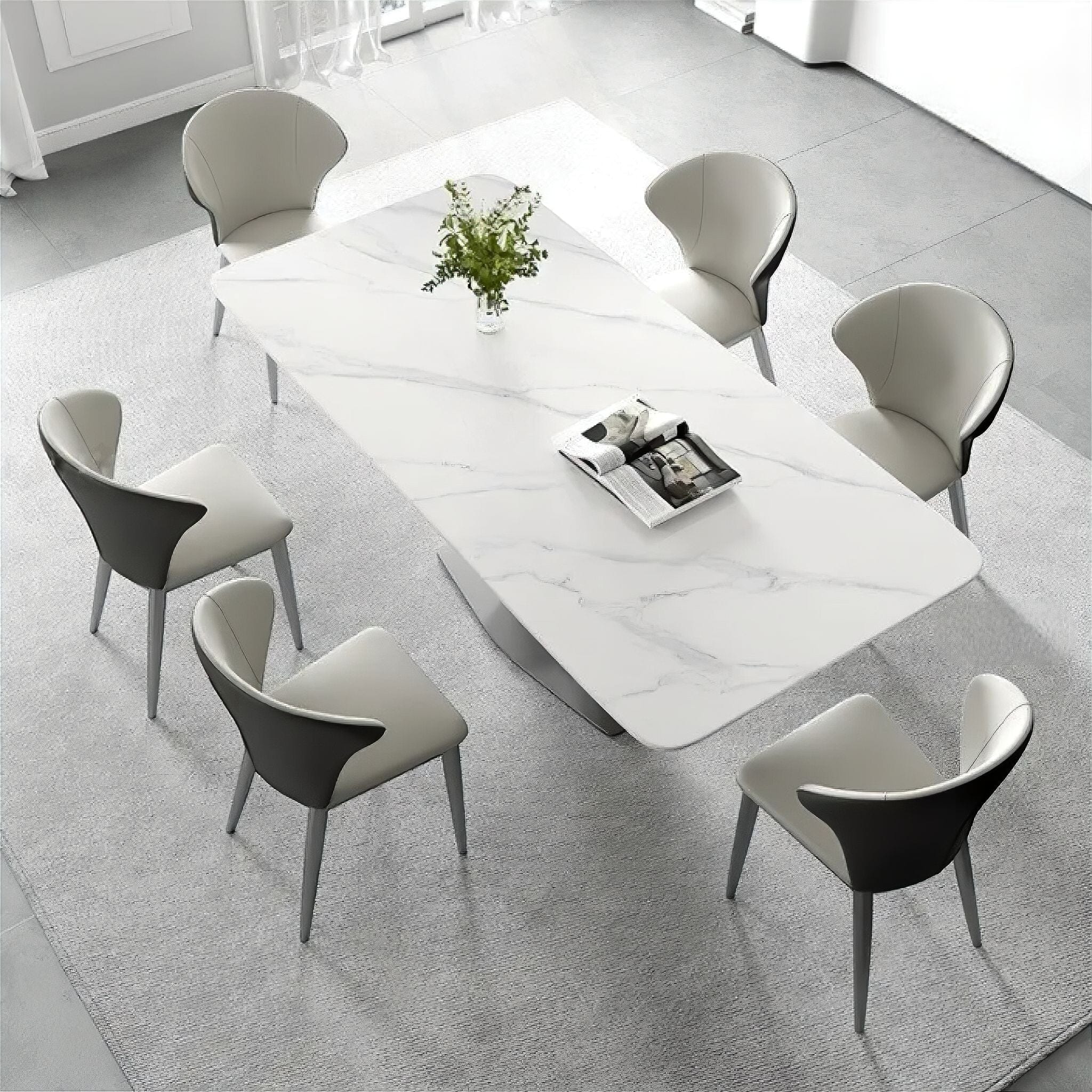 Norbert Slate Dining Table - Image 5