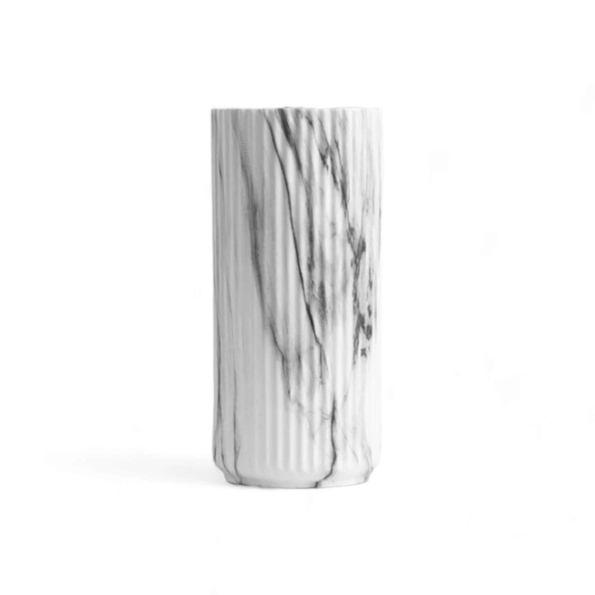 Ceramic Marble Look Vase - Image 5