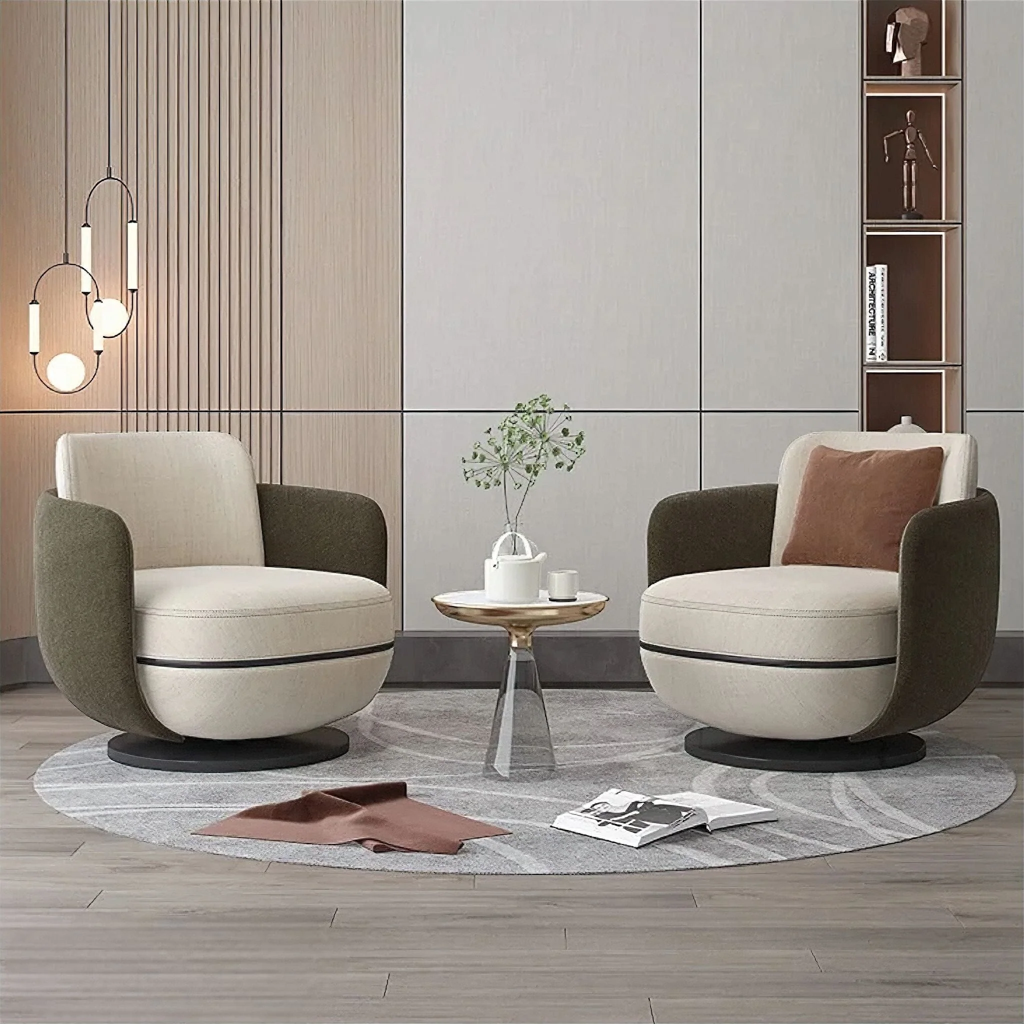 Diane Swivel Occasional Chair