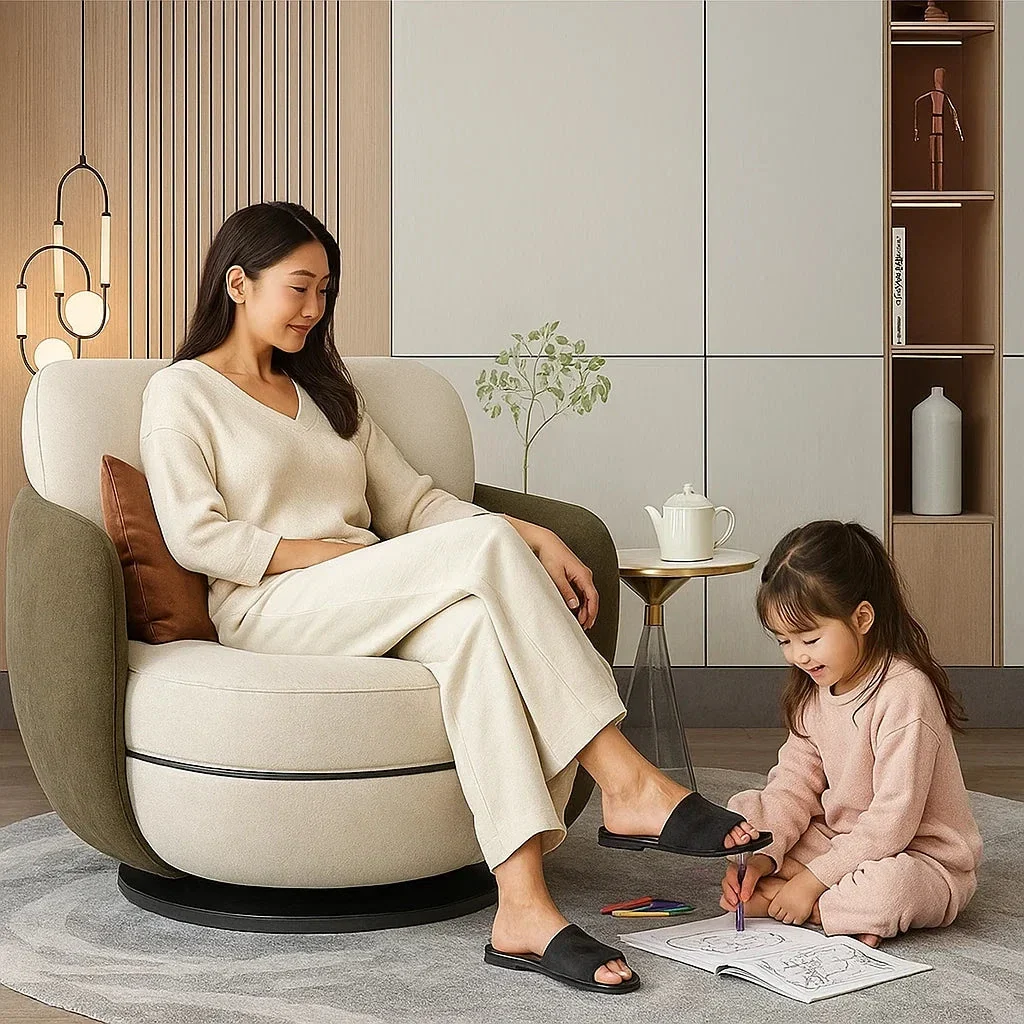 Diane Swivel Occasional Chair - Image 2