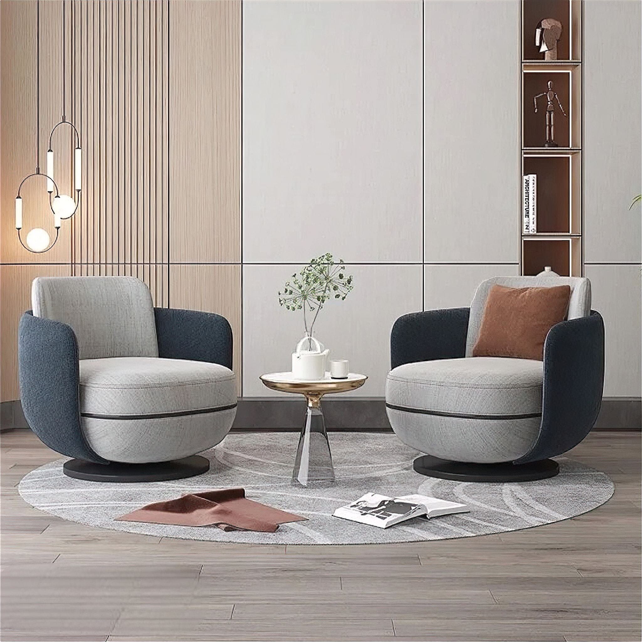 Diane Swivel Occasional Chair - Image 3