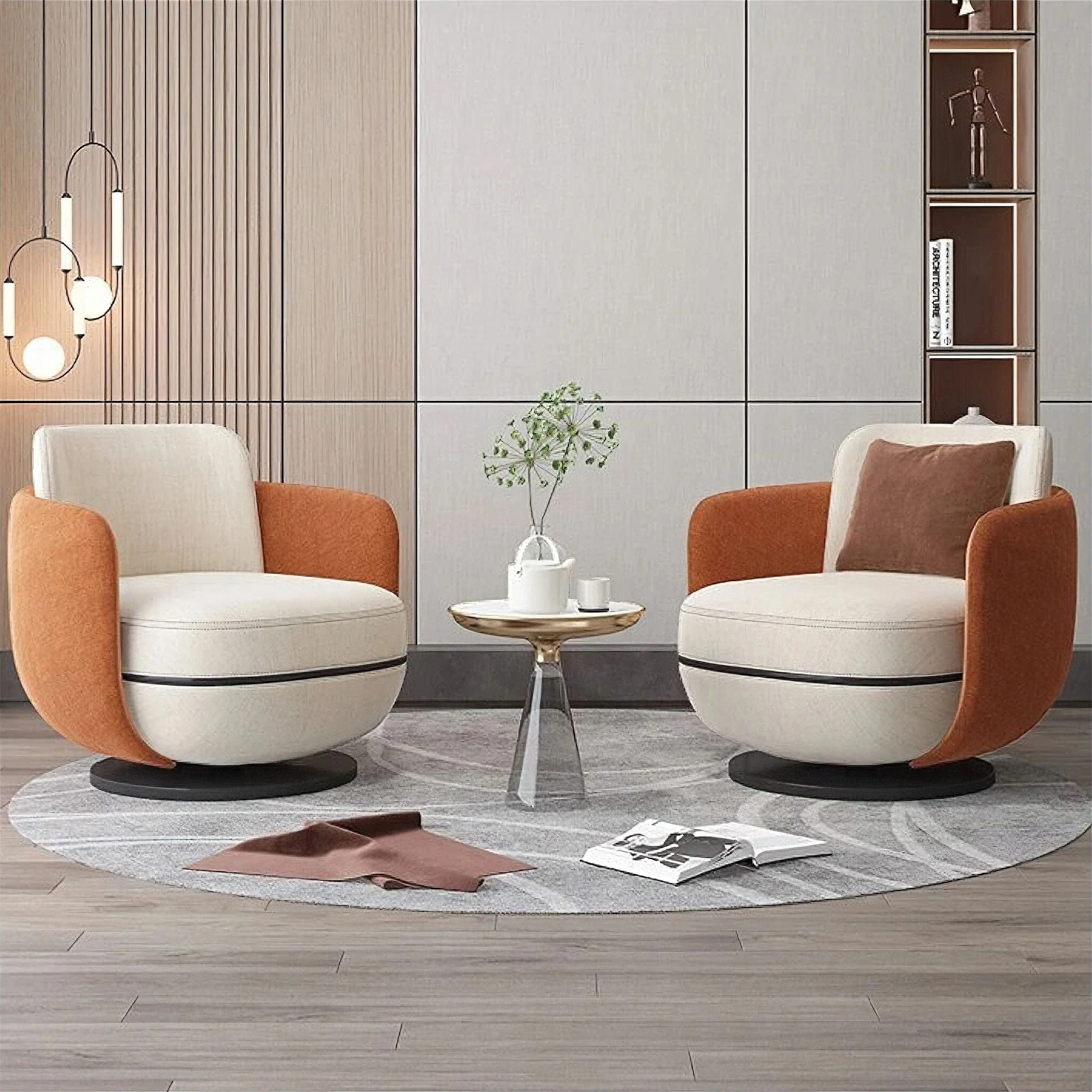 Diane Swivel Occasional Chair - Image 4