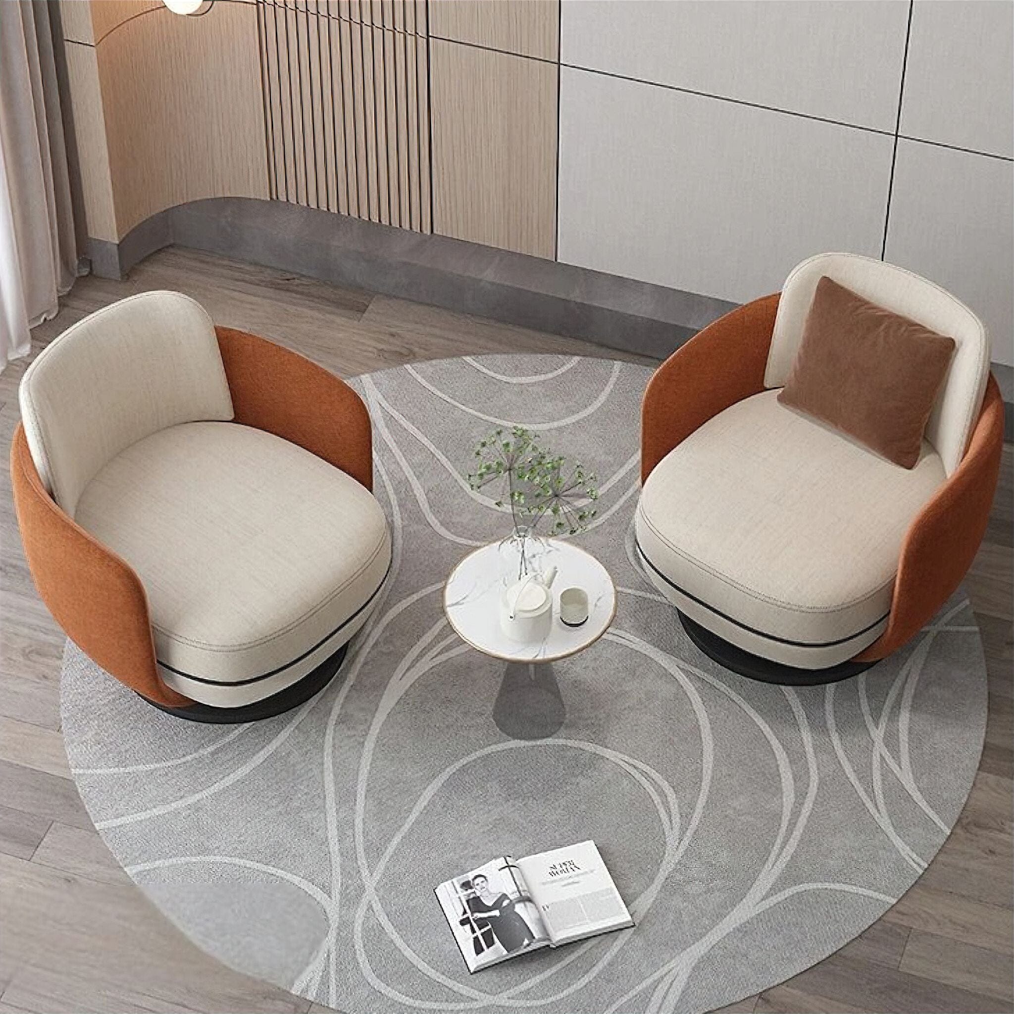 Diane Swivel Occasional Chair - Image 5