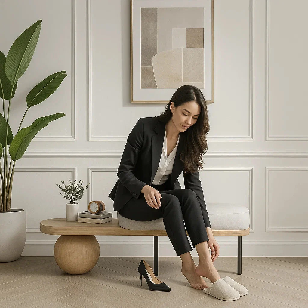 Sergio Shoe Changing Stool - Image 2