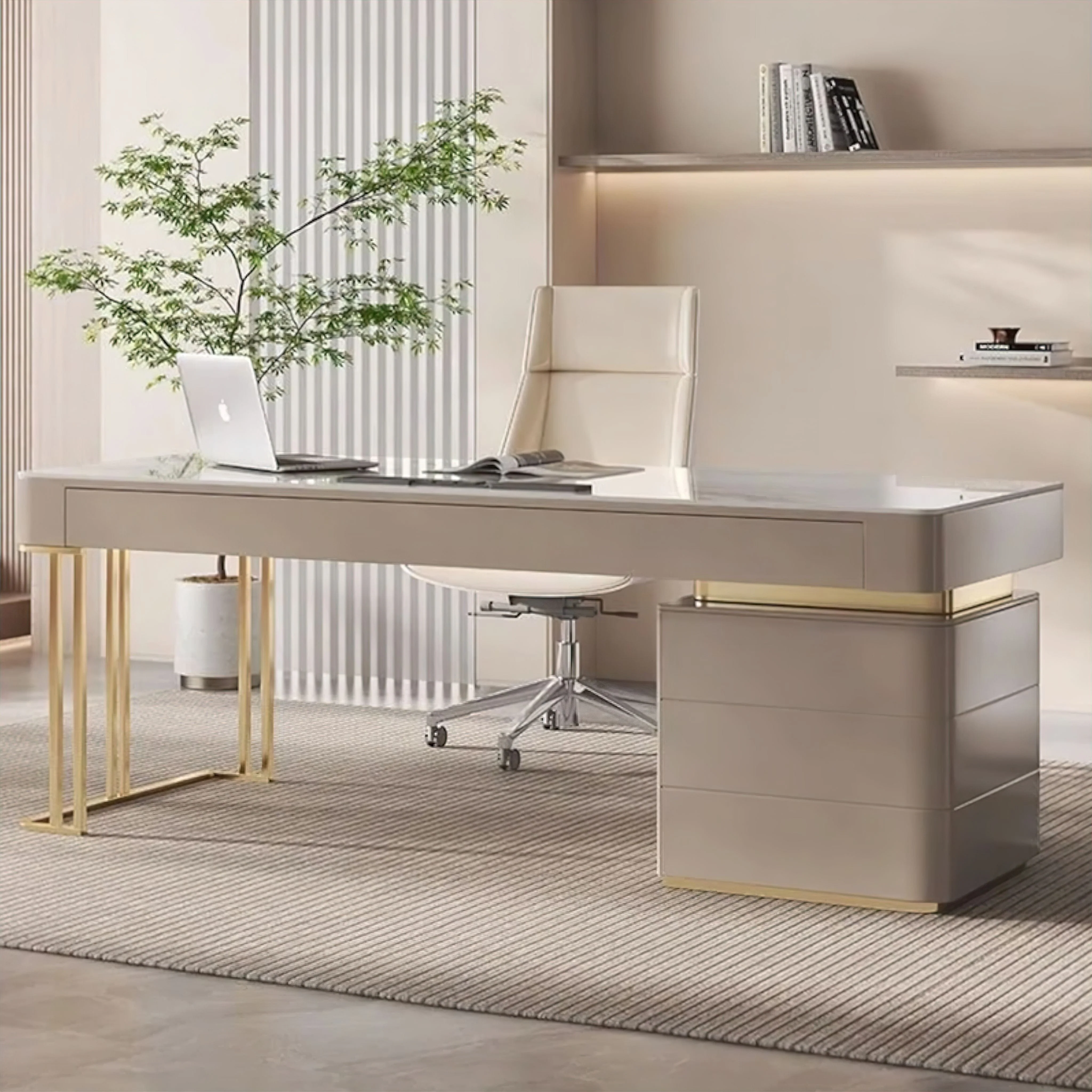 Rocco Slate Office Desk