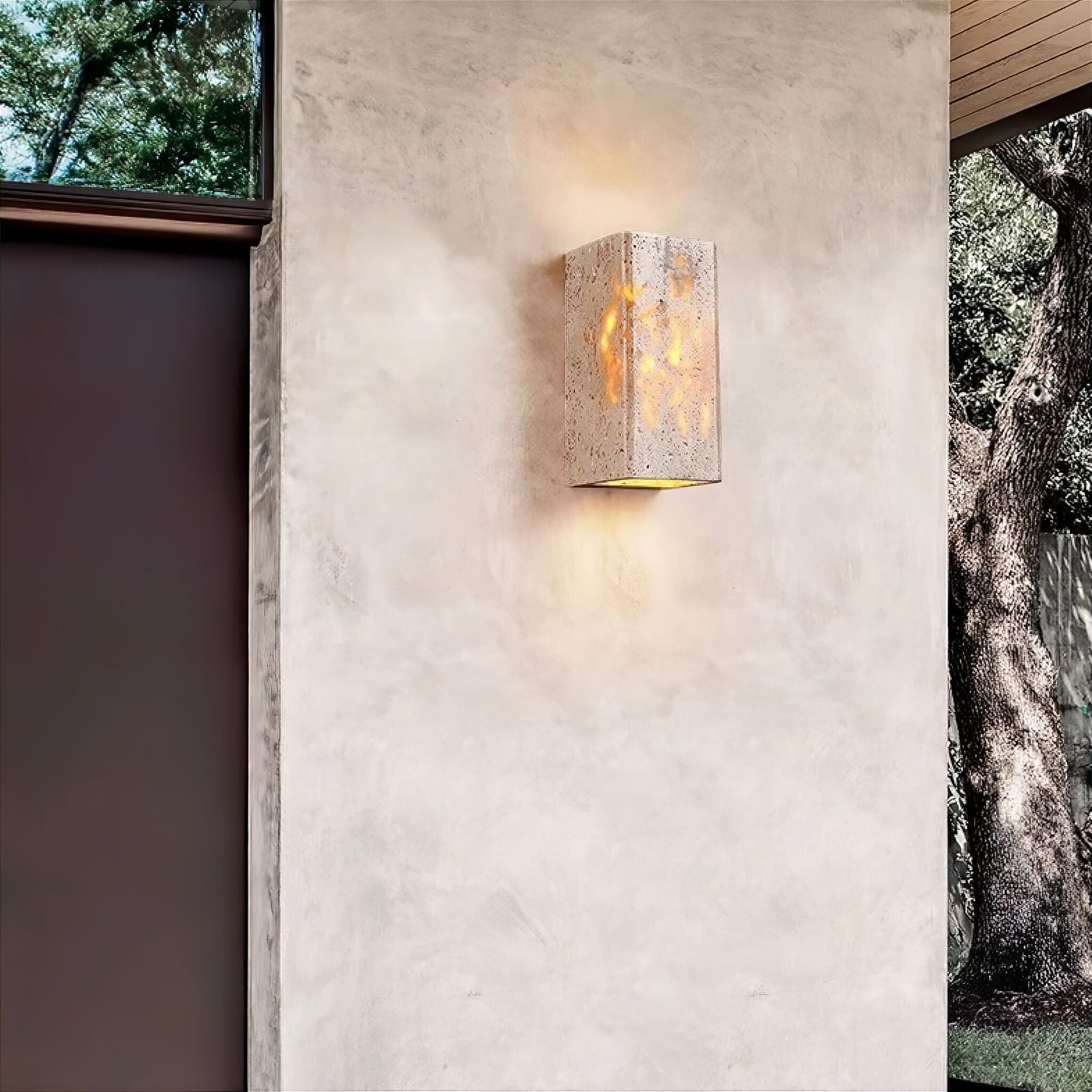 Danica Travertine Wall Light - Image 2
