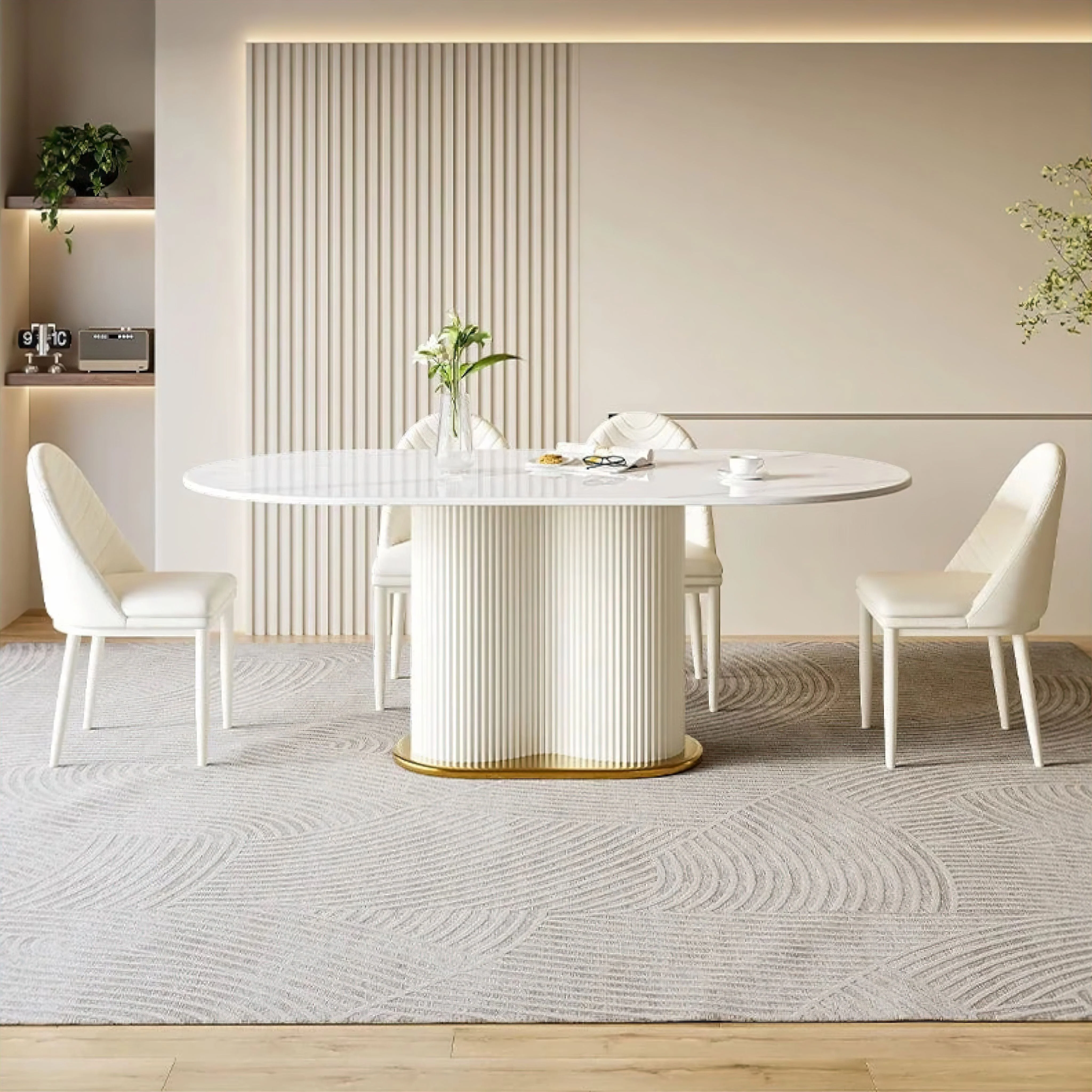 Debora Slate Dining Table - Image 3