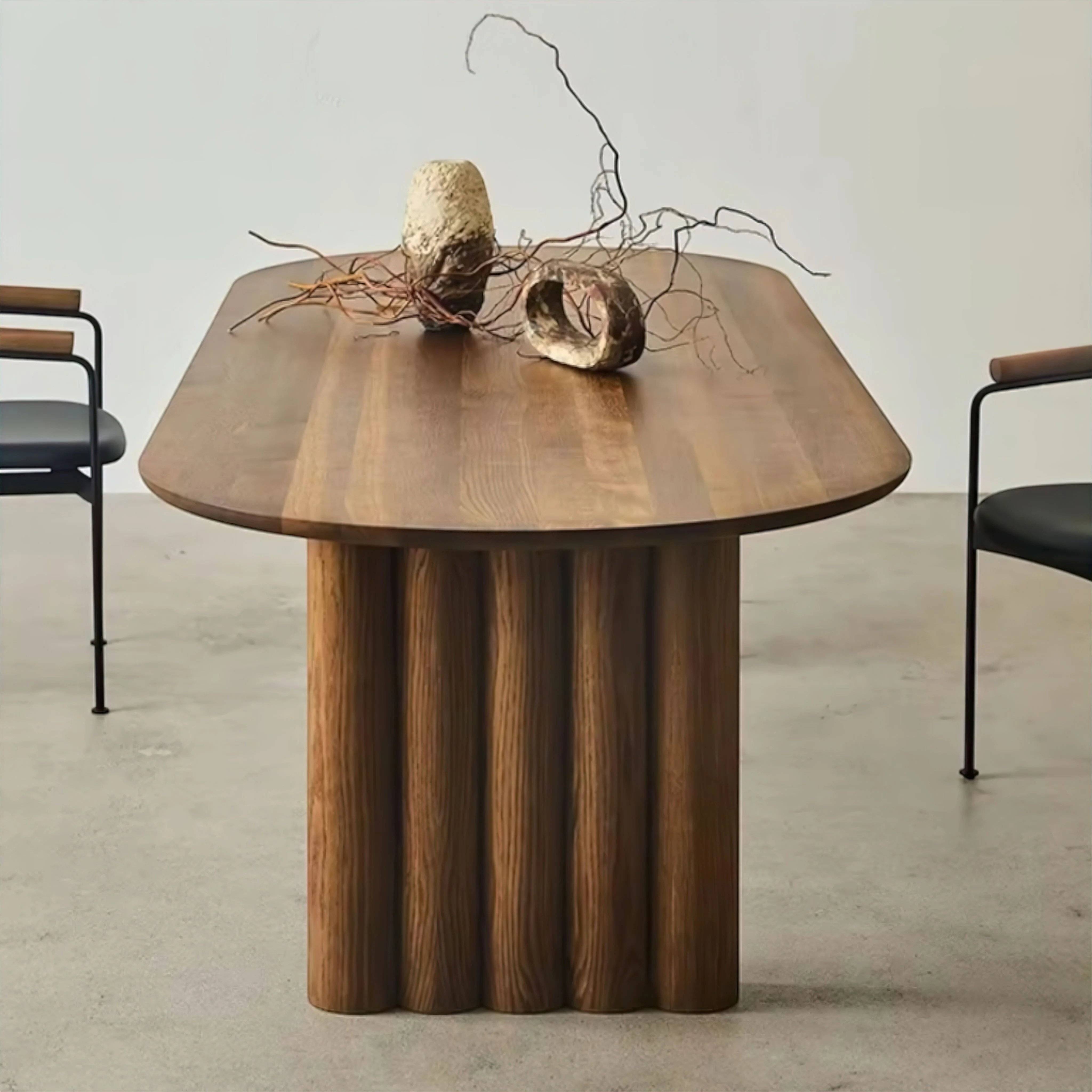 Pascal Oak Dining Table - Image 3