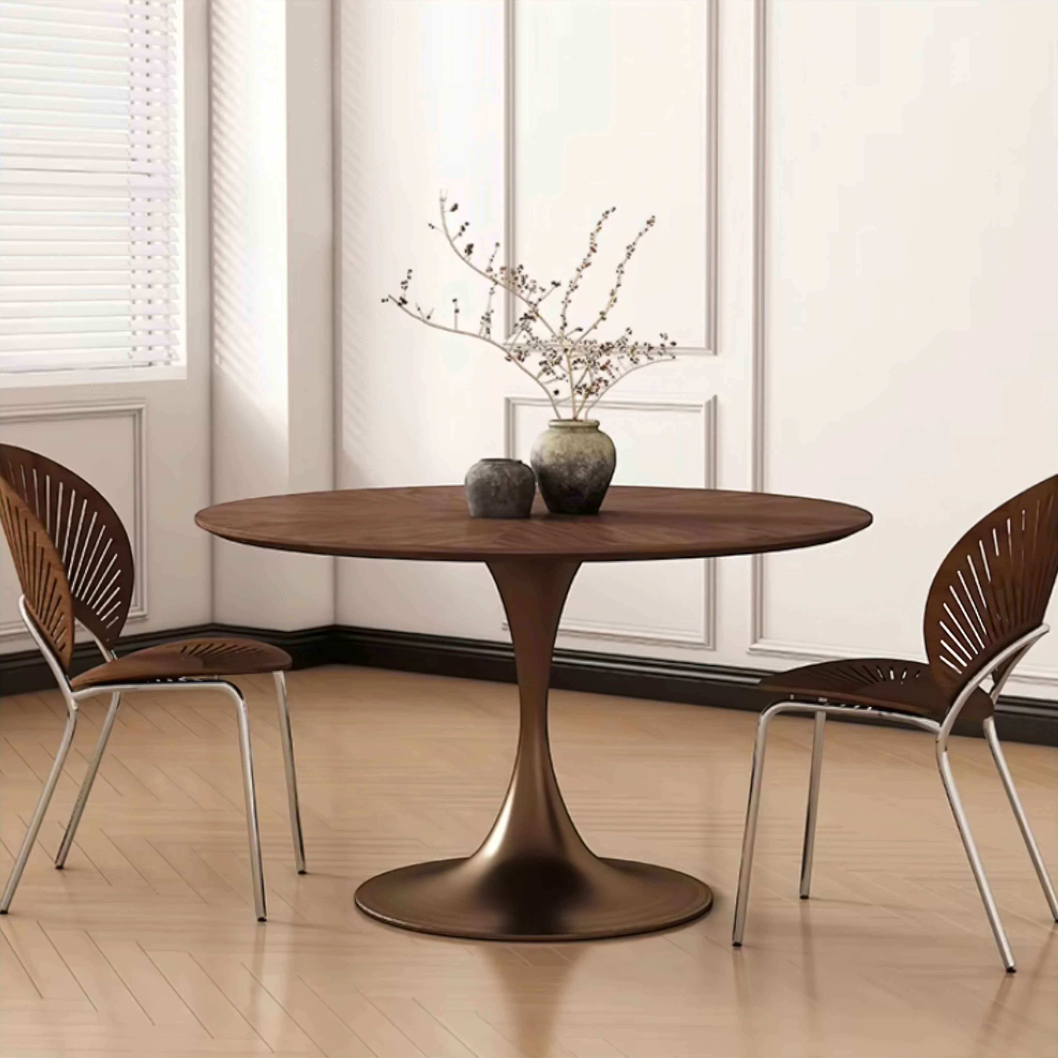 Patrice Timber Dining Table - Image 3