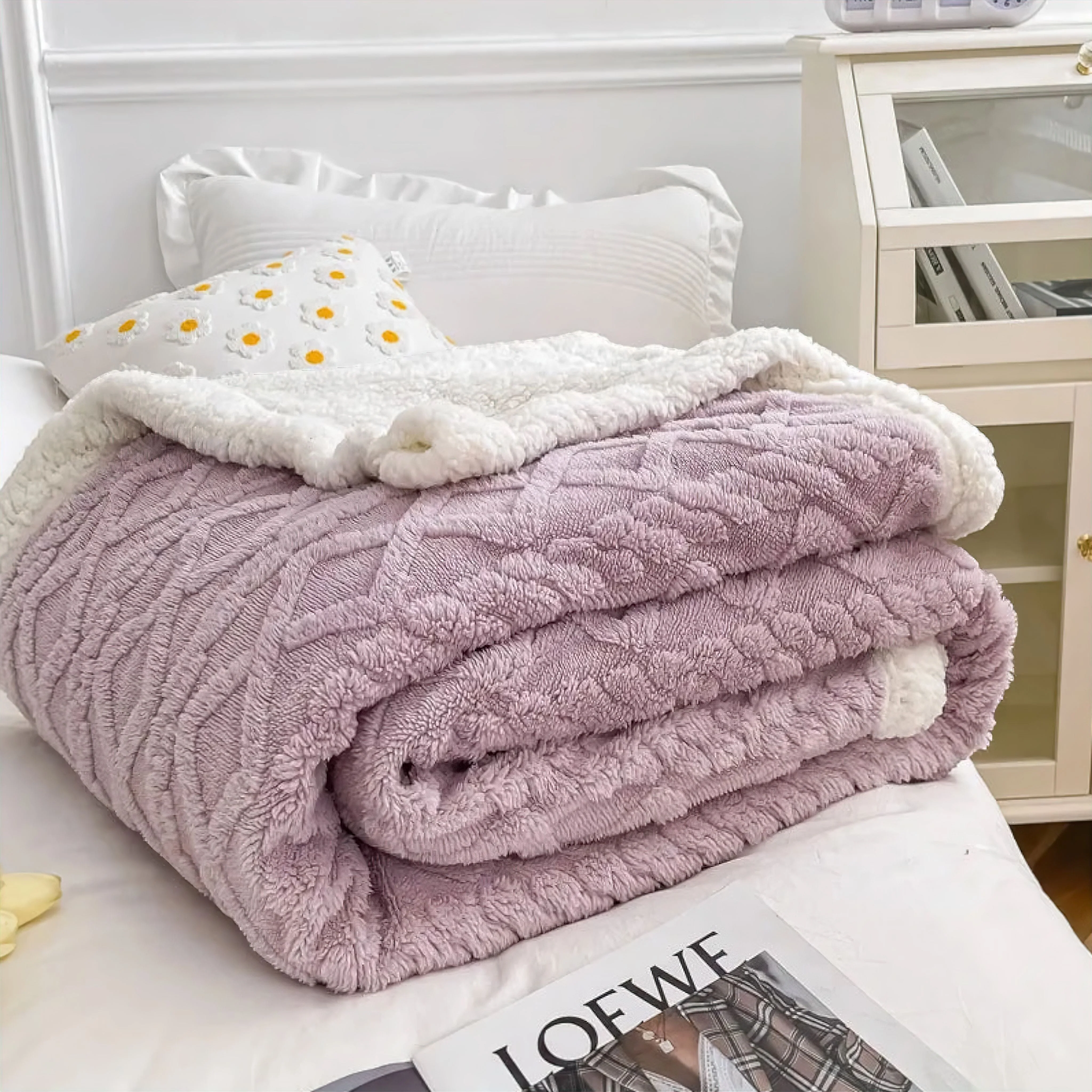 Davide Plaid Blanket - Image 10