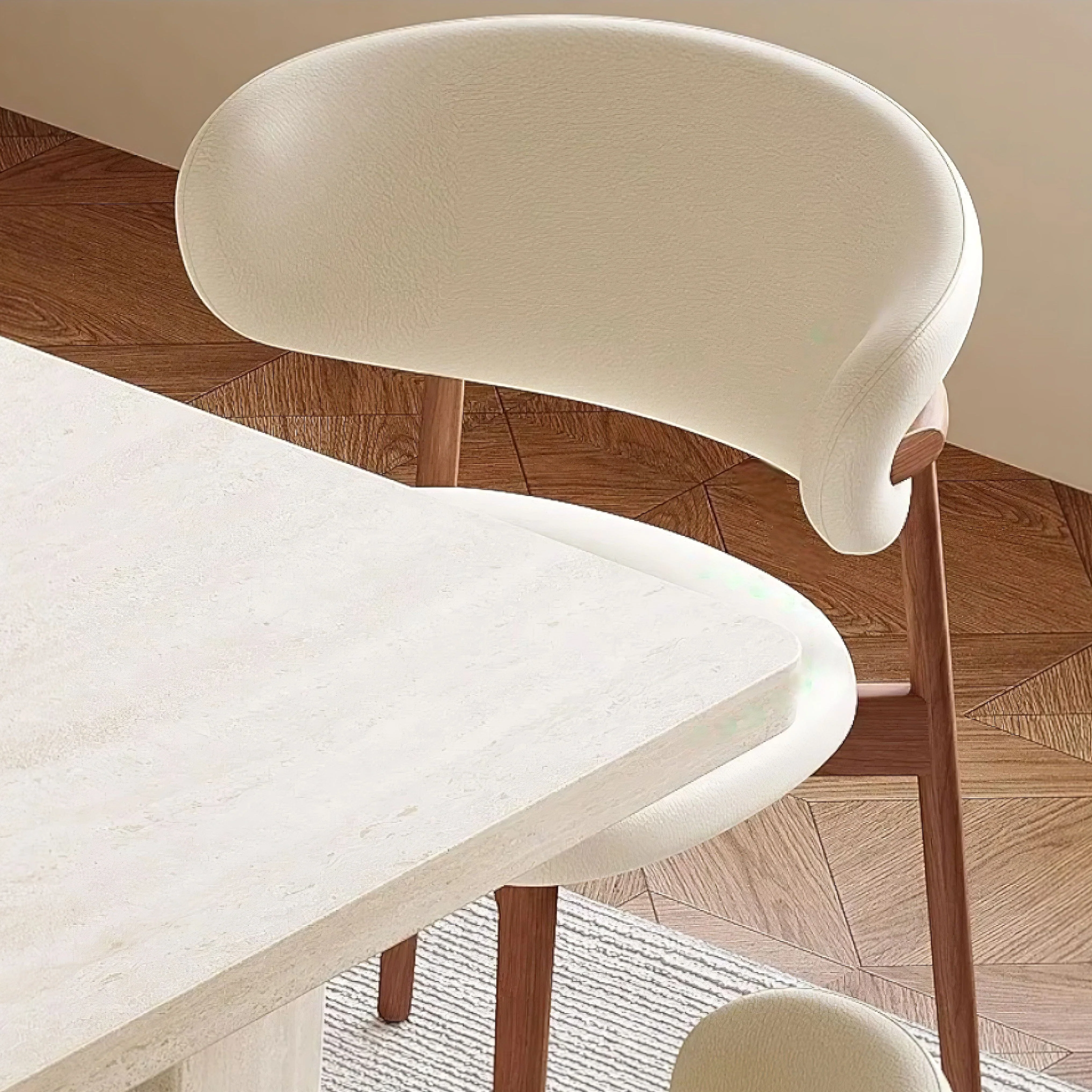 Adelmo Travertine Dining Table - Image 10