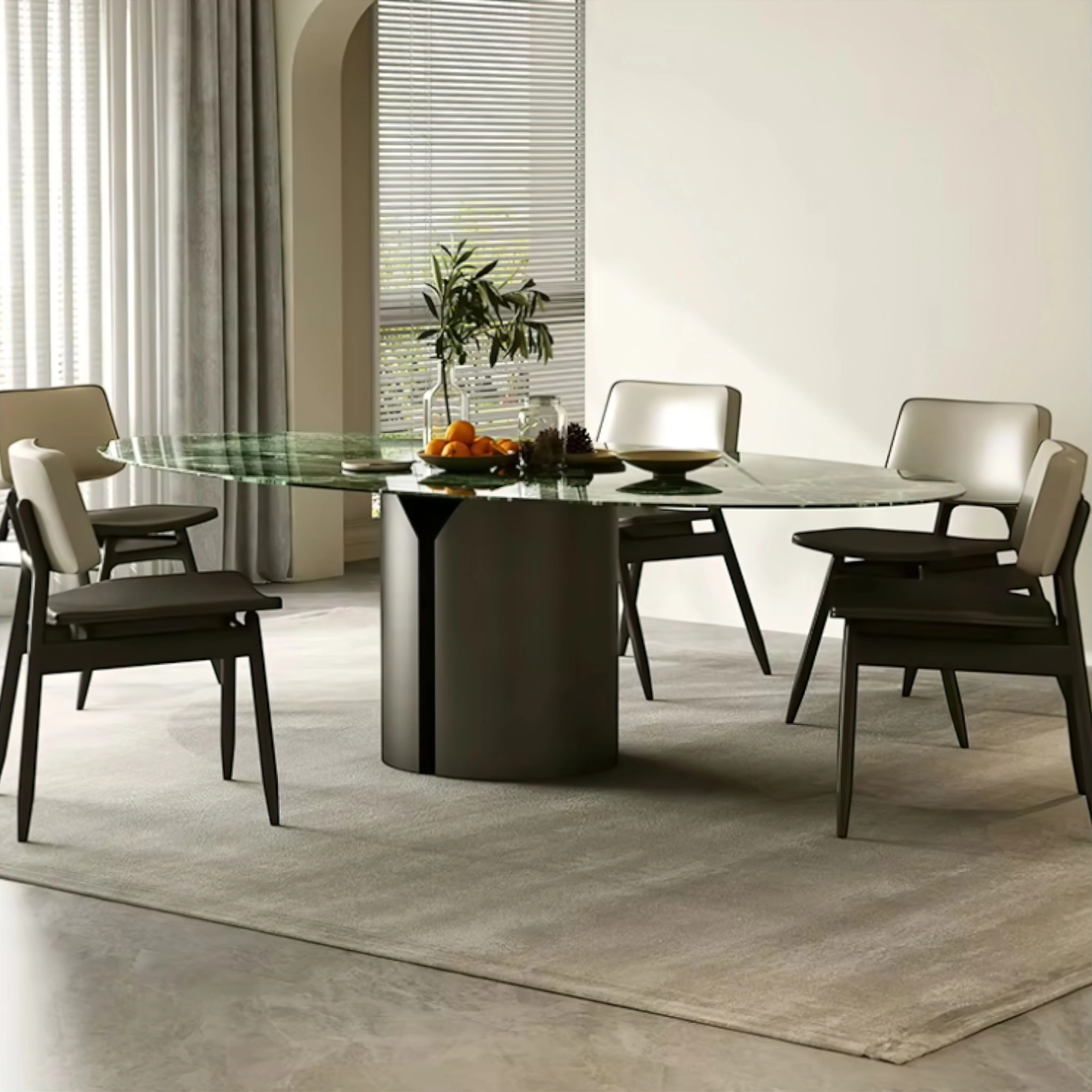 Giobbe Marble Dining Table - Image 4