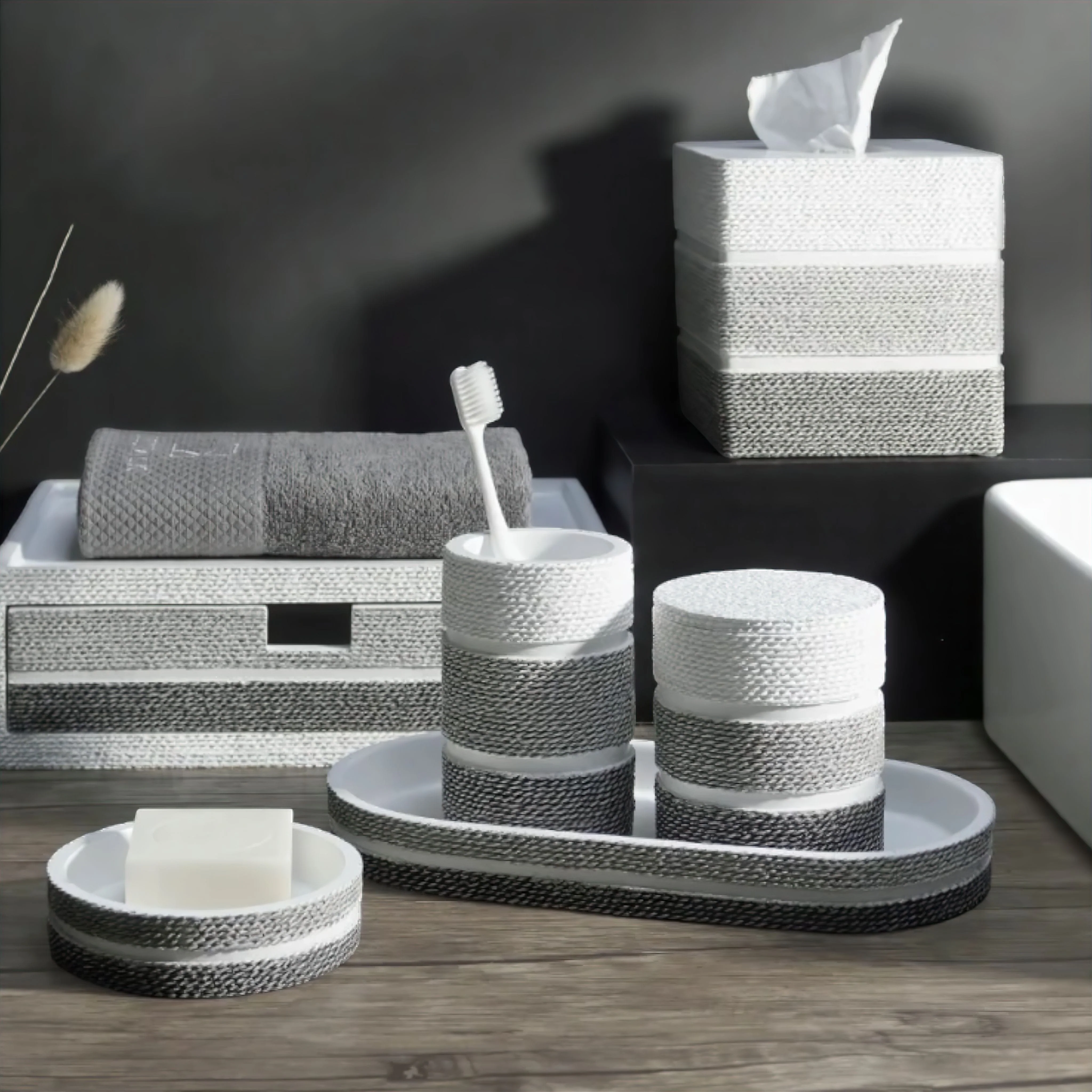 Tranquil Bathroom Accessories Collection