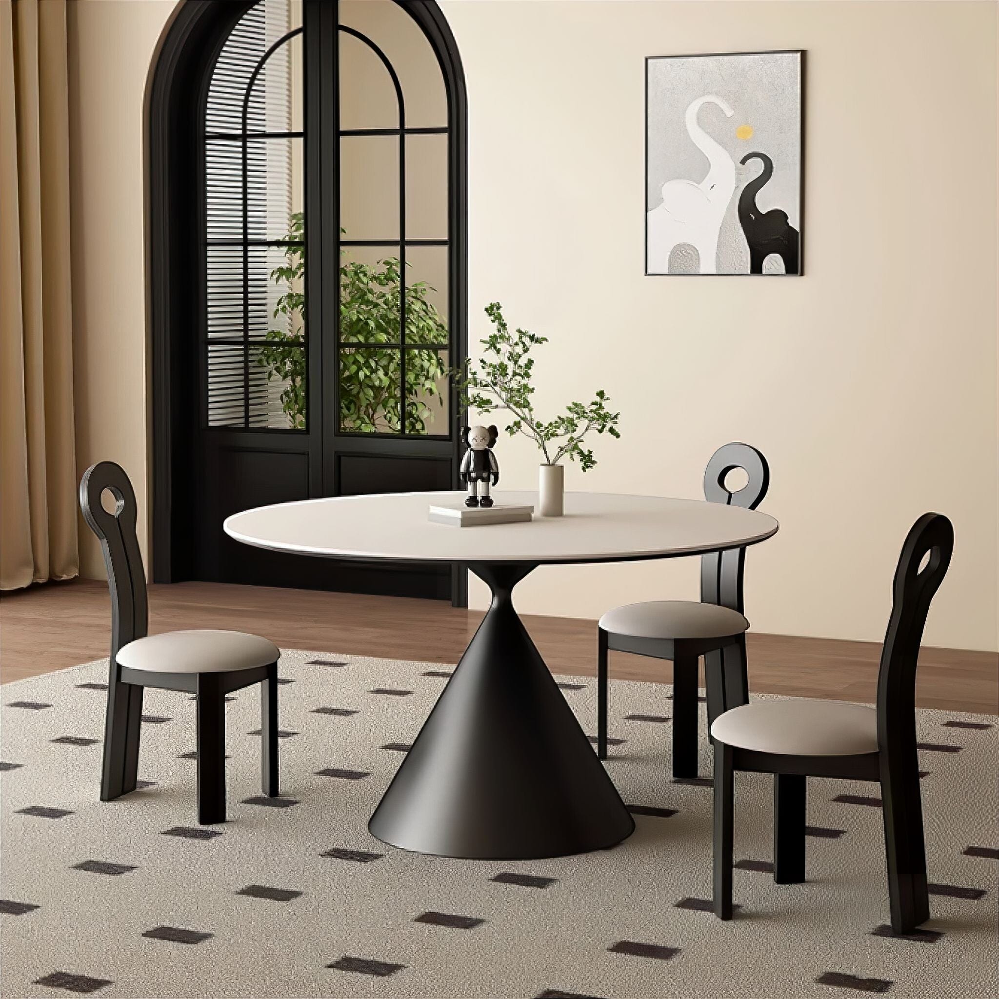 Retro Slate Dining Table - Image 6
