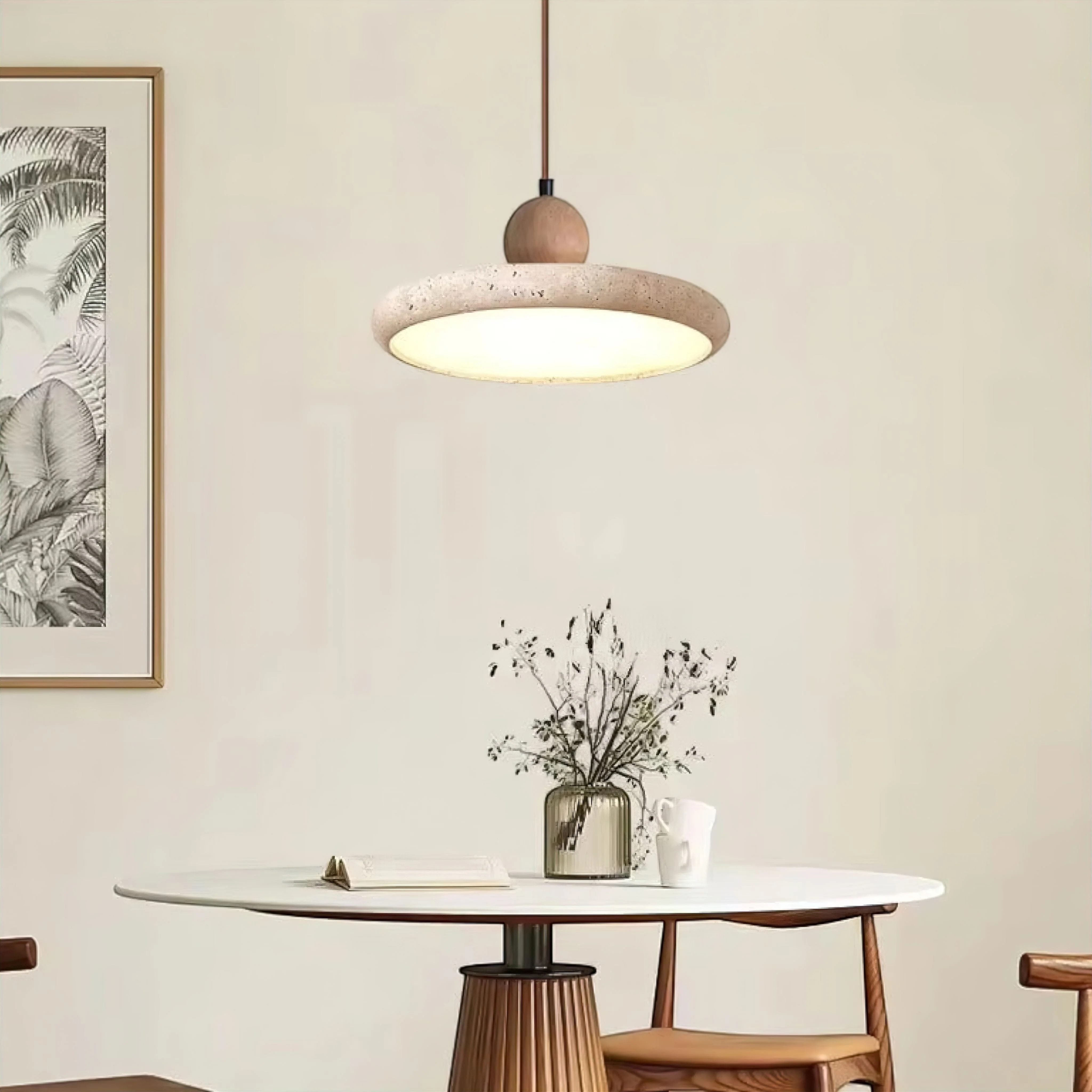 Mara Travertine Pendant Light - Image 2