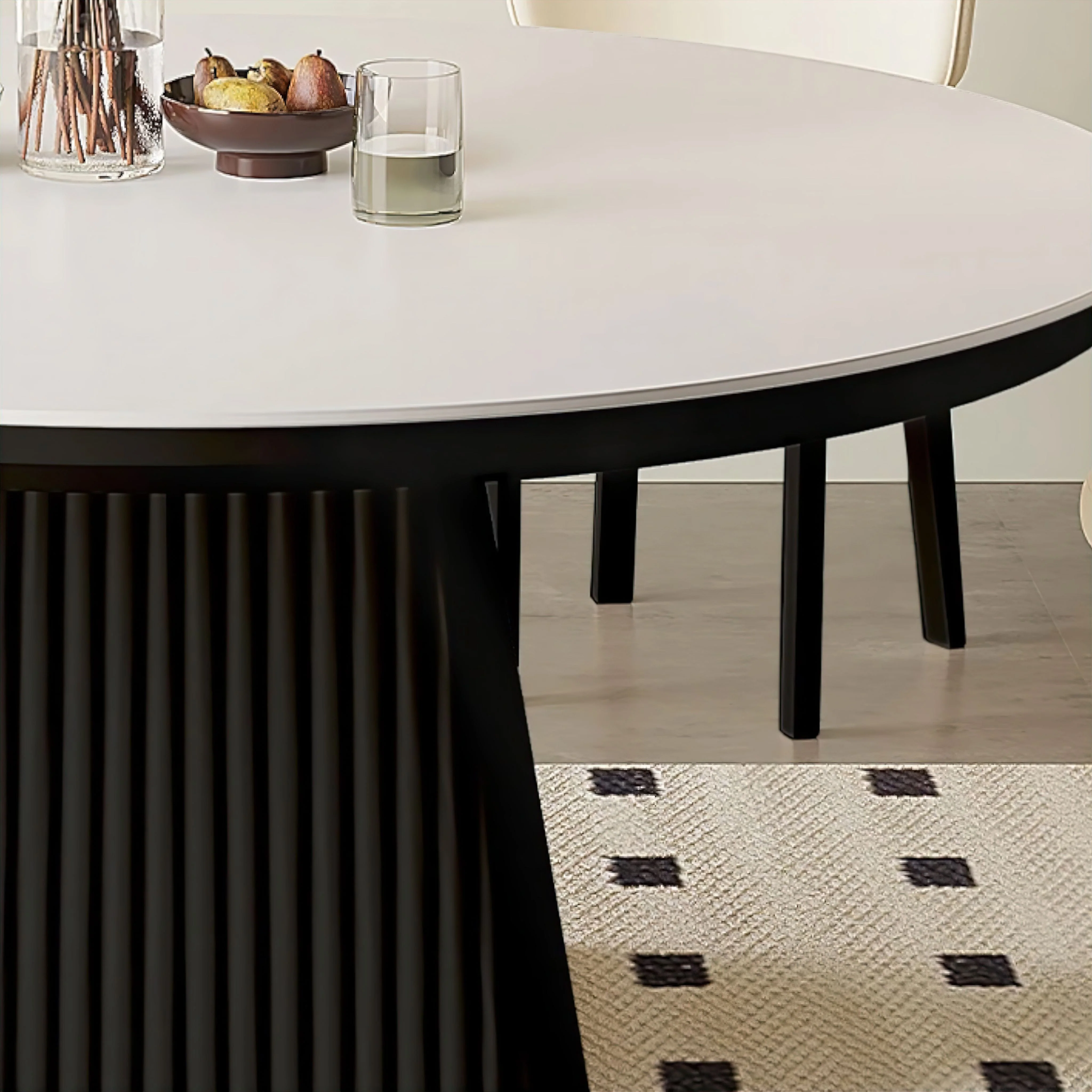 Massimo Slate Dining Table - Image 4