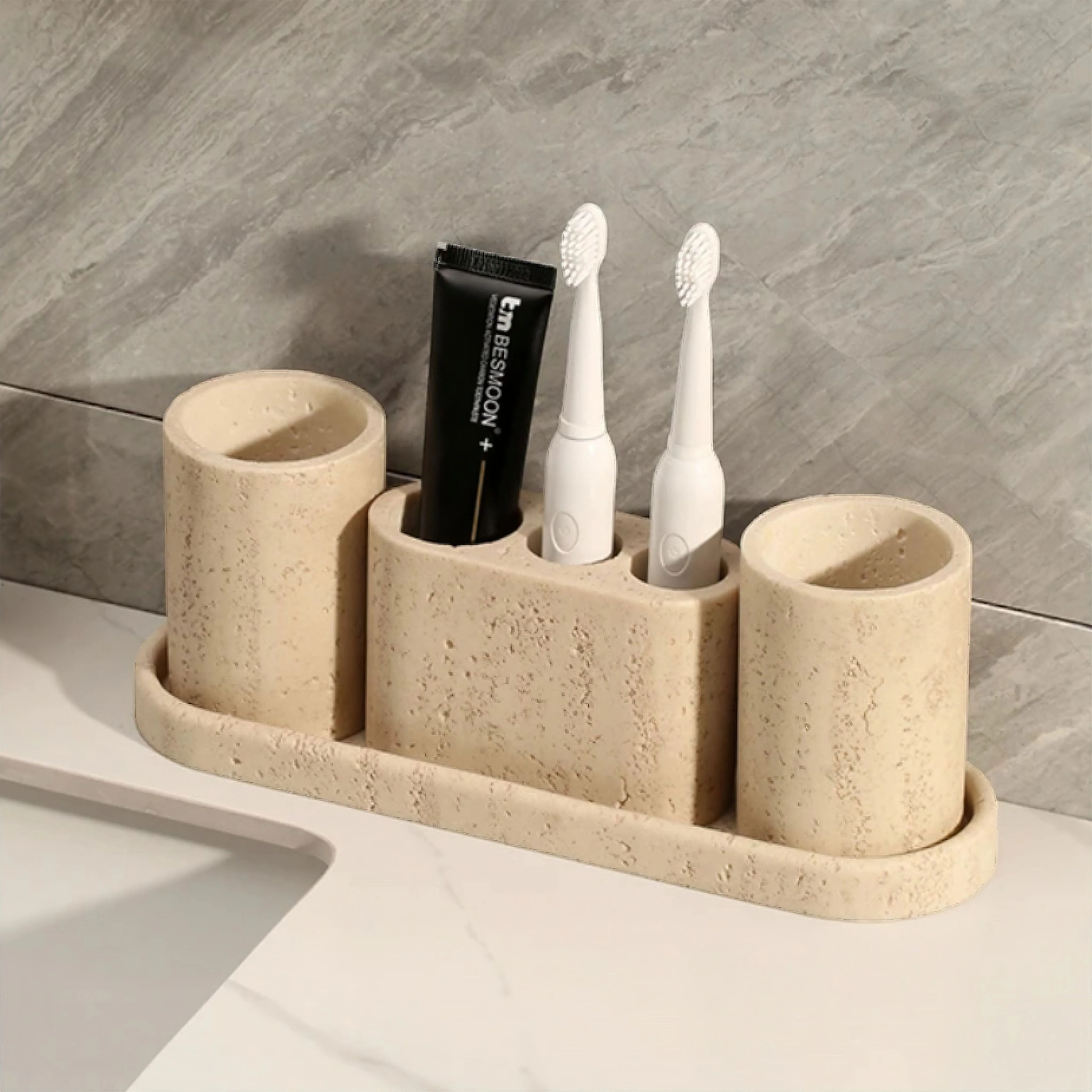 Sandstone Luxe Bathroom Collection - Image 2