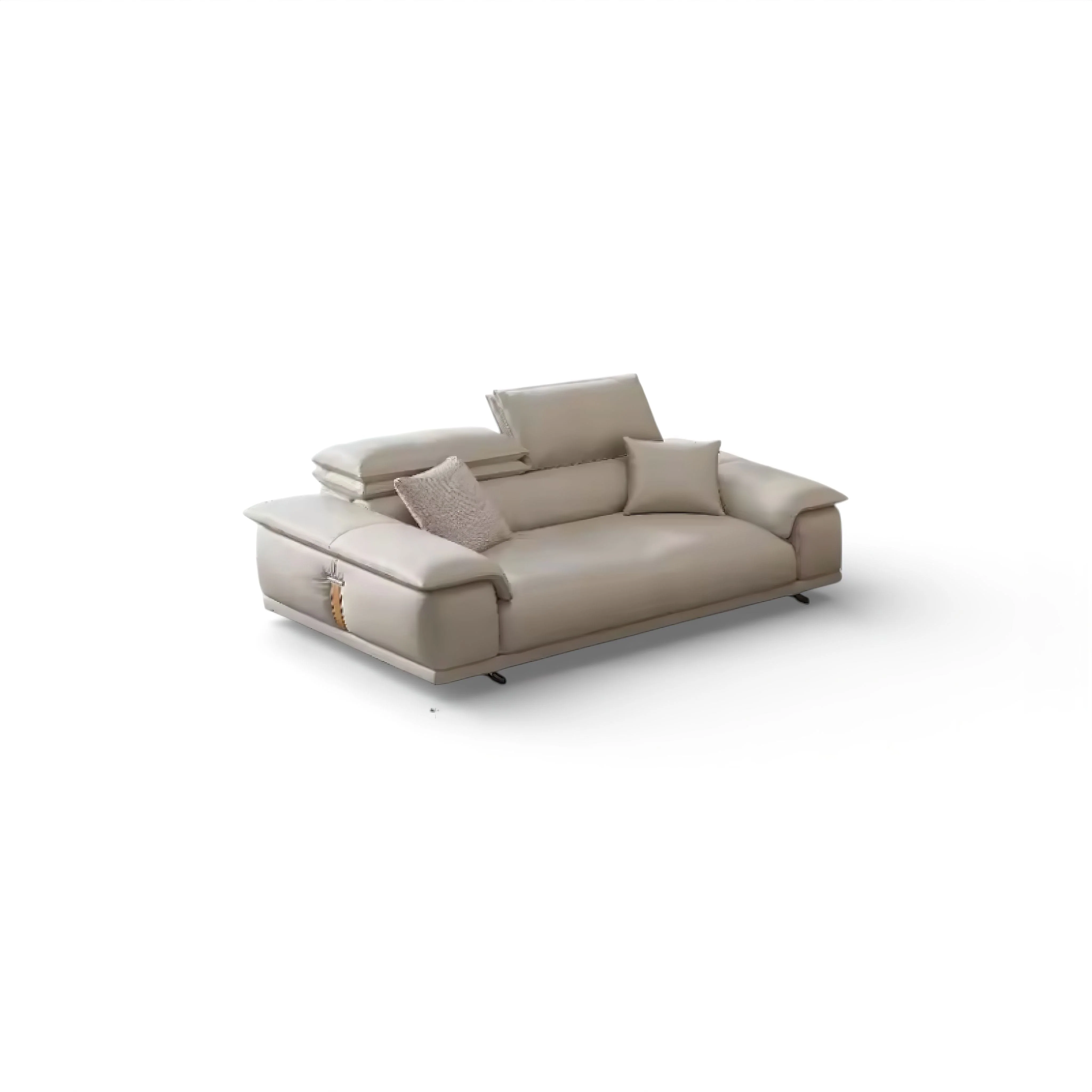 Lou Leather Sofa - Image 10