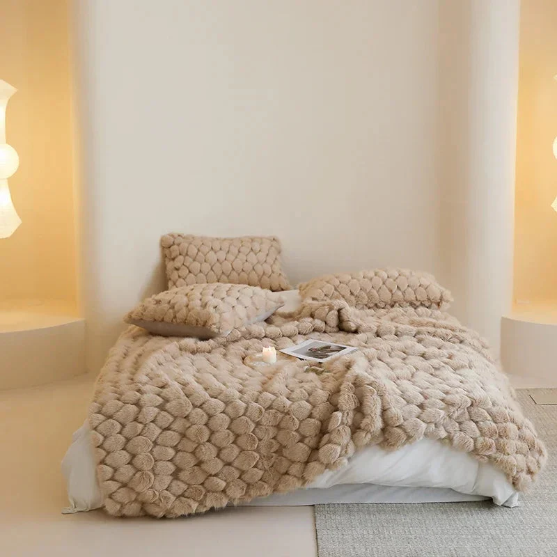 Serena Fur Blanket - Image 4