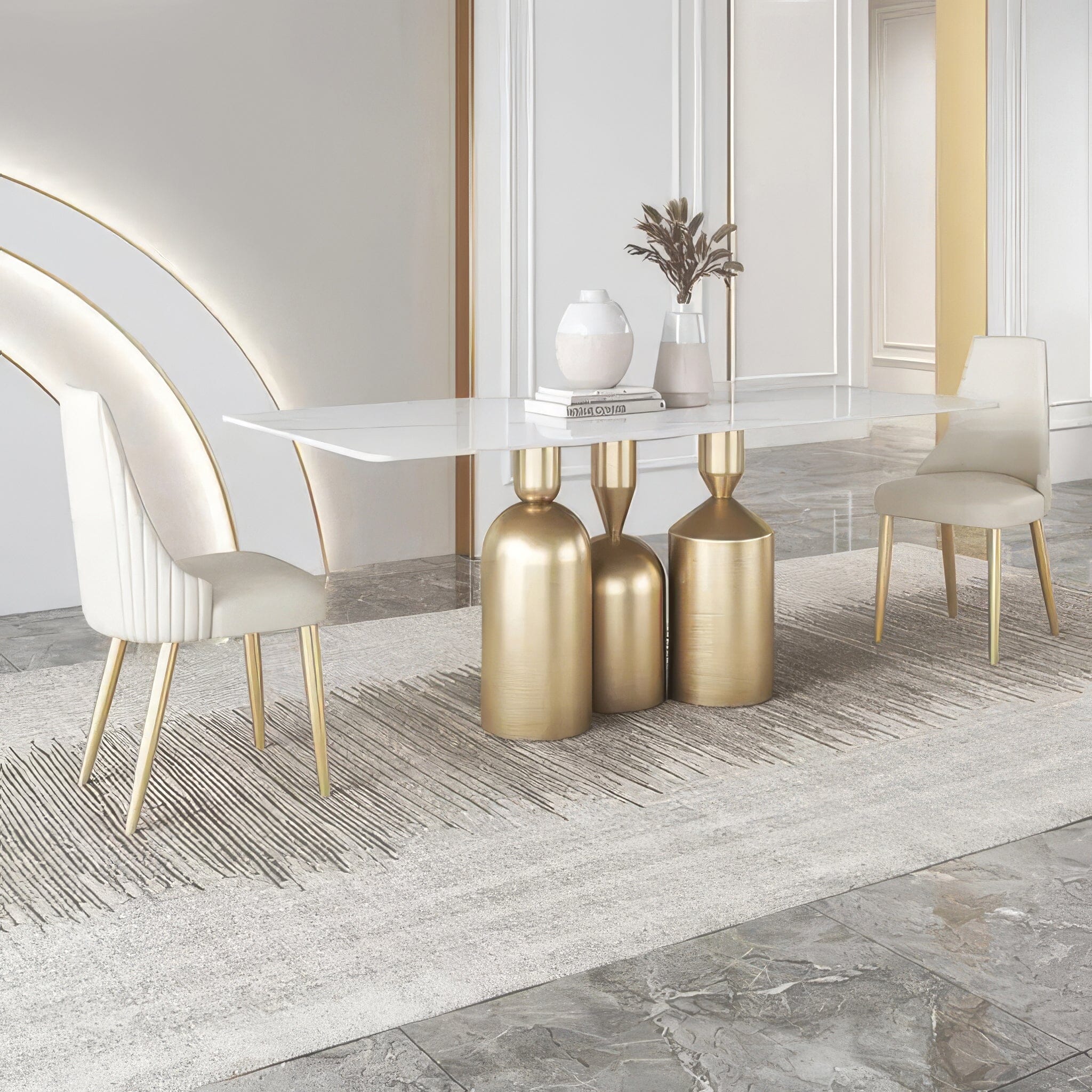 Marina Slate Dining Table - Image 2