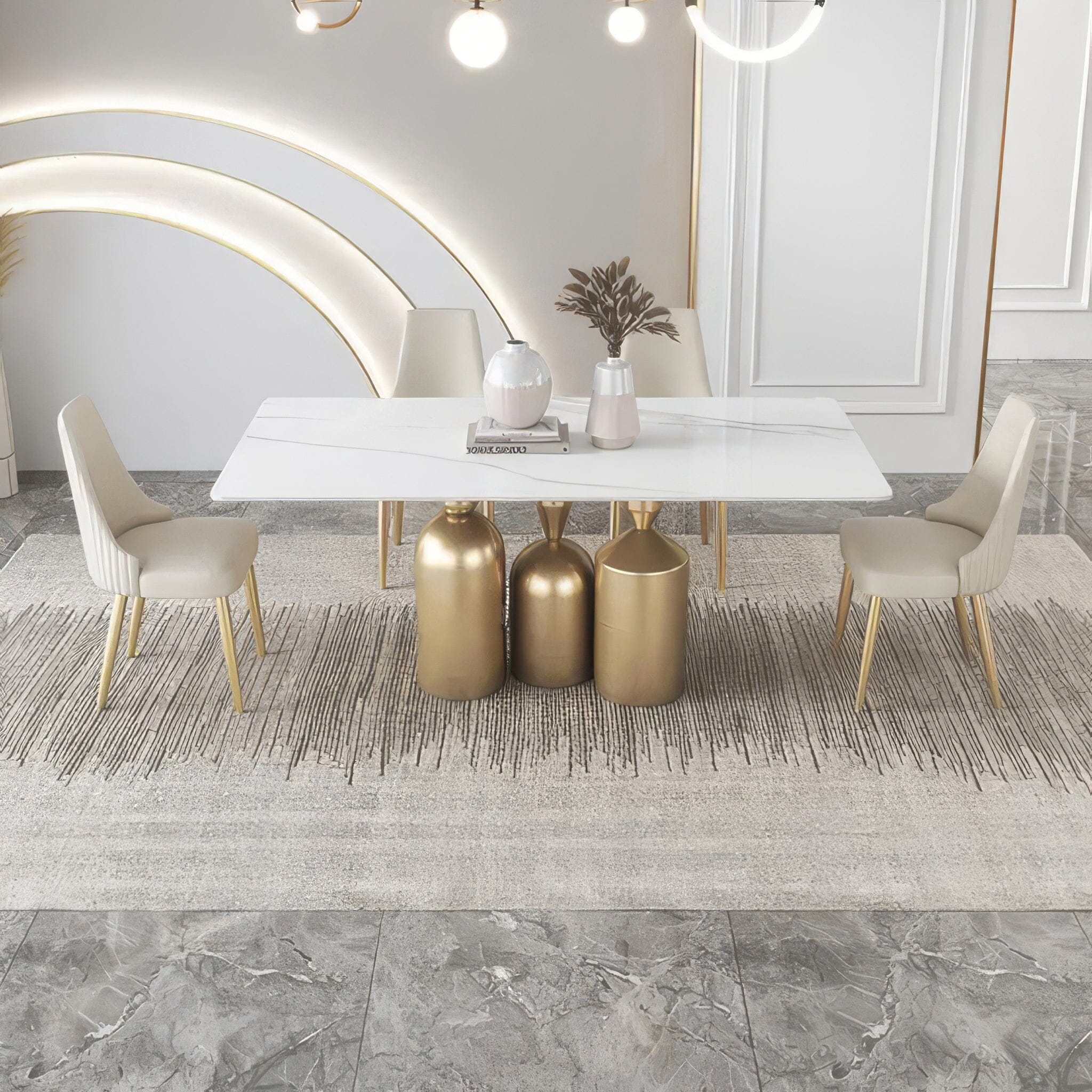 Marina Slate Dining Table - Image 5