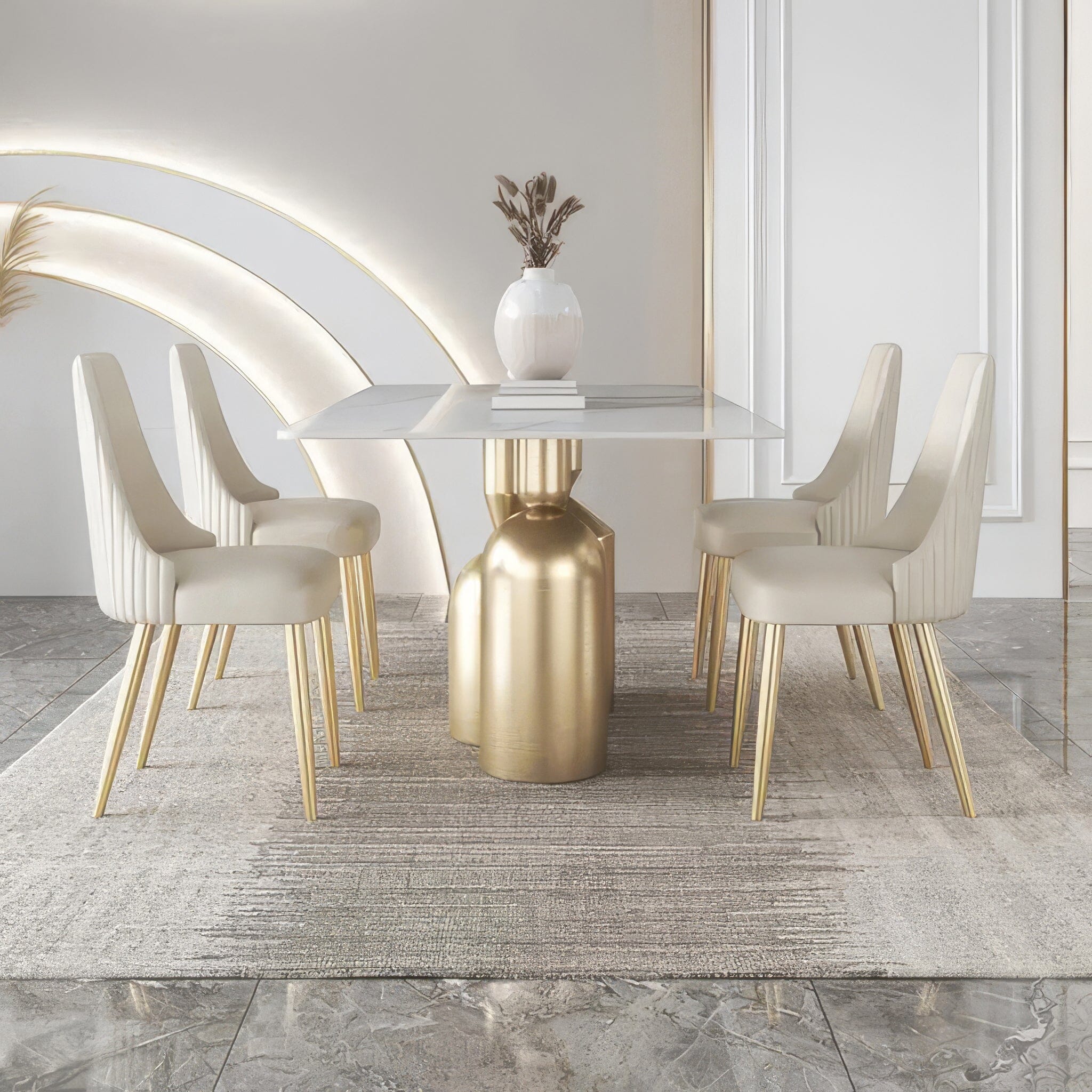 Marina Slate Dining Table - Image 7