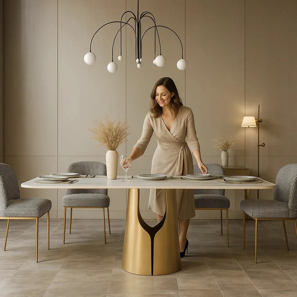 Roberta Slate Dining Table - Image 2