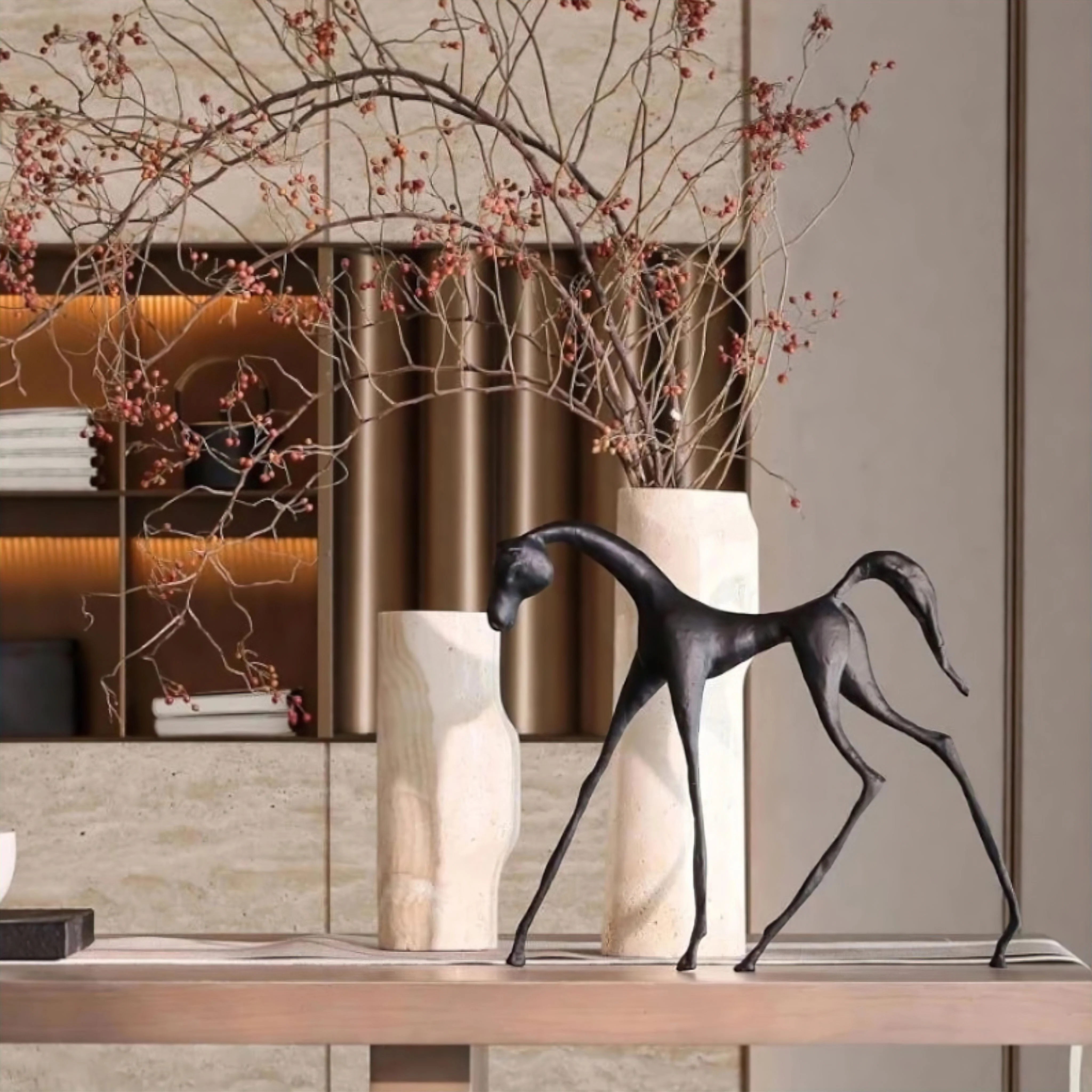 Travertine Essence Vase - Image 4