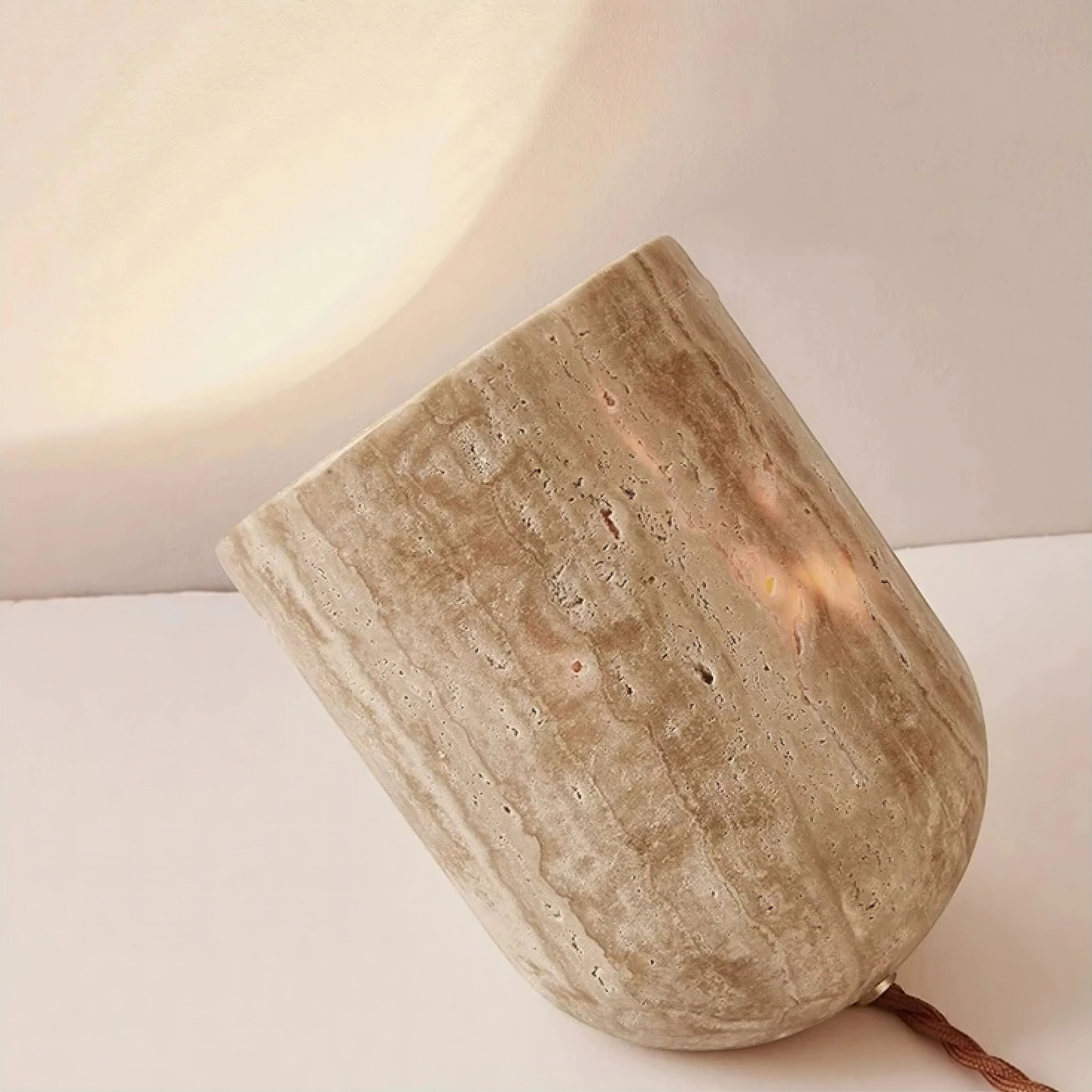 Ariane Travertine Lamp - Image 5