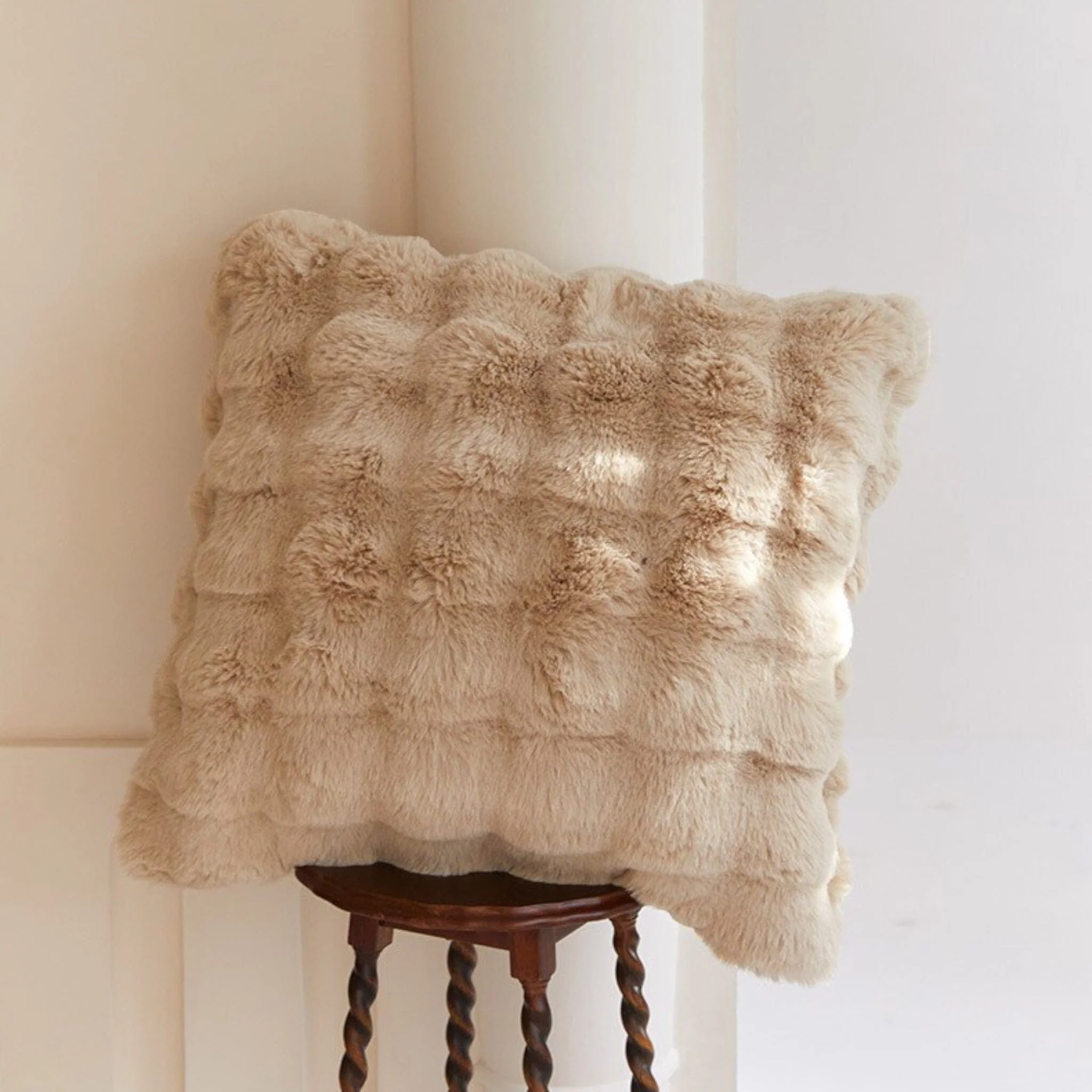 Genevieve Fur Cushion - Image 3