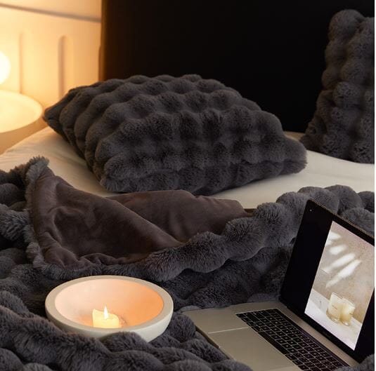Genevieve Fur Cushion - Image 6