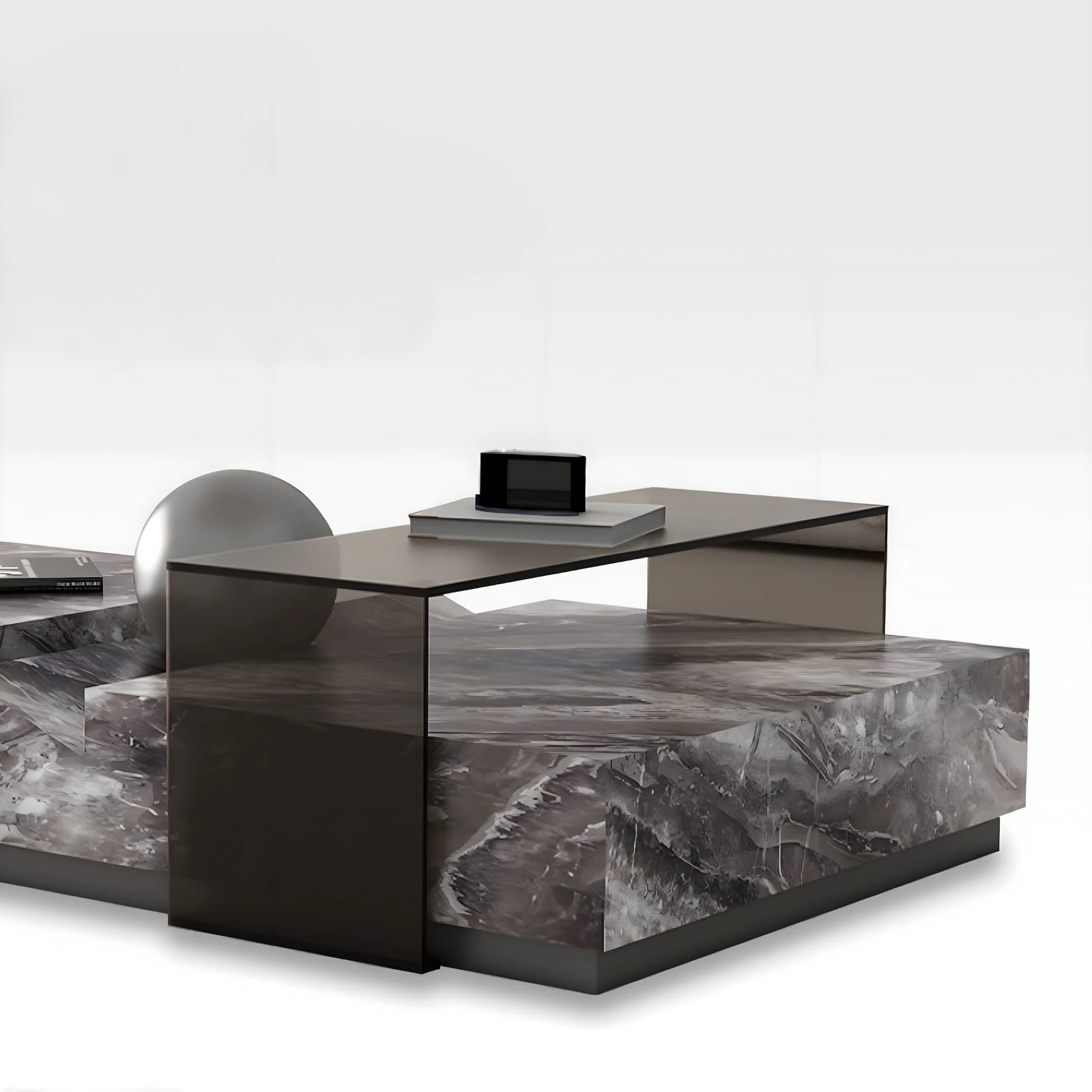 Lucienne Marble Coffee Table - Image 5