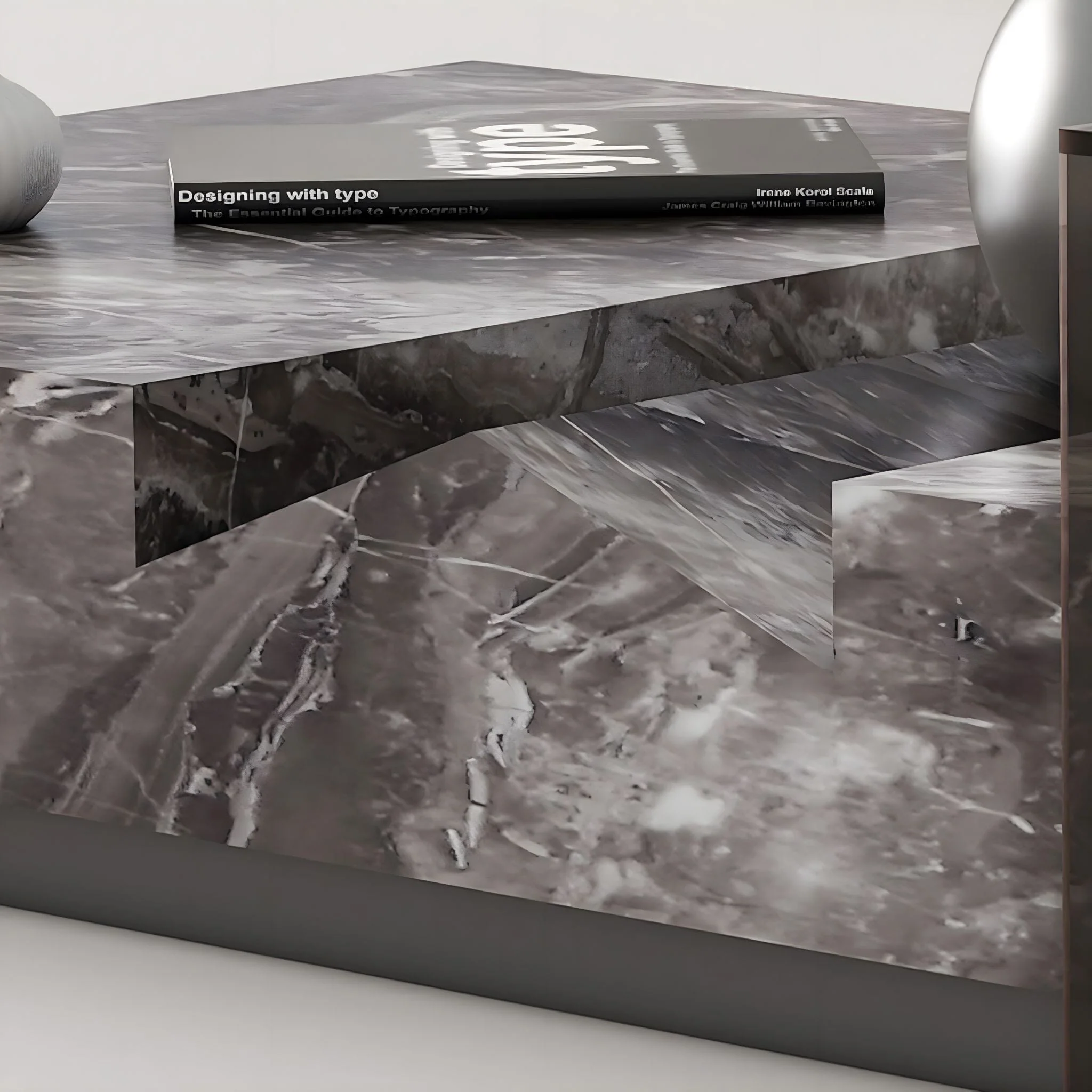 Lucienne Marble Coffee Table - Image 6
