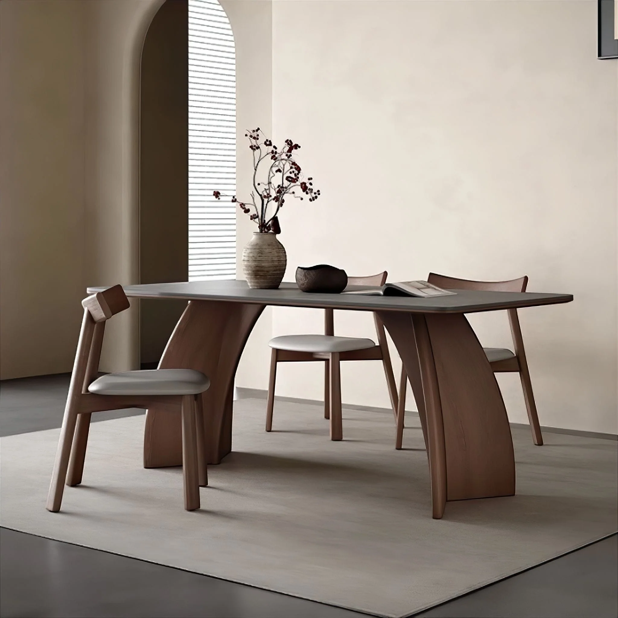 Ursule Slate Dining Table - Image 3