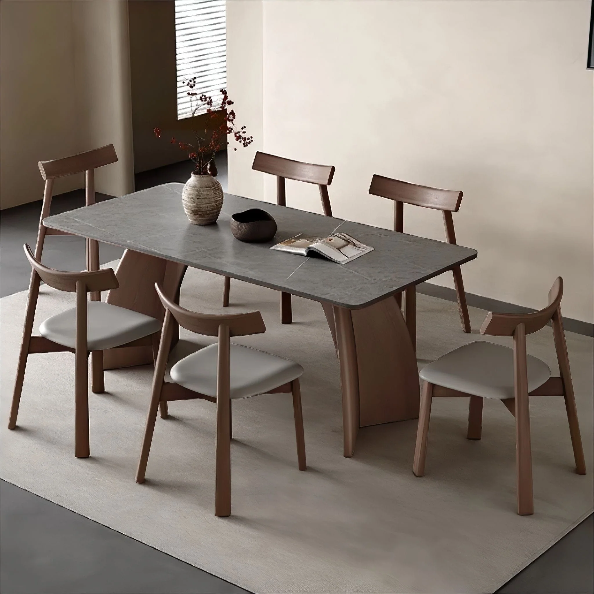 Ursule Slate Dining Table - Image 5