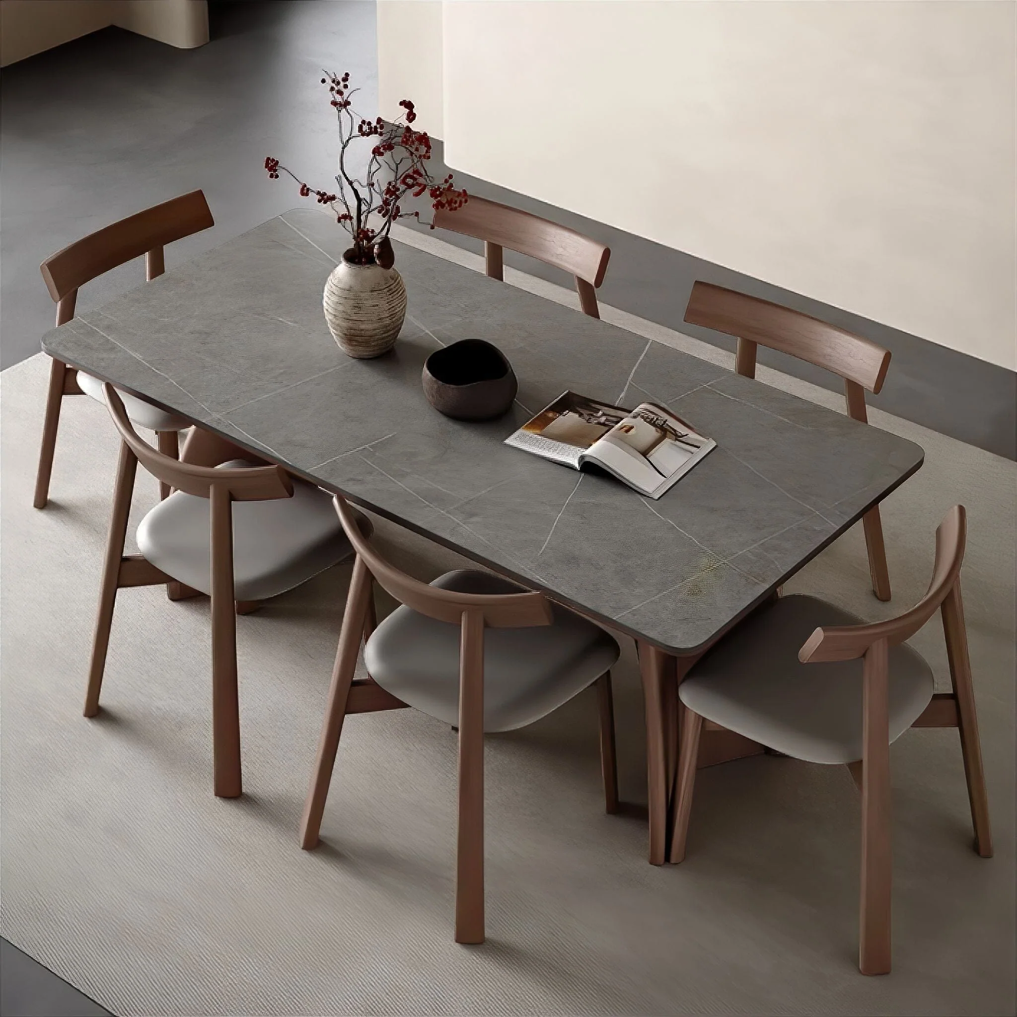 Ursule Slate Dining Table - Image 7