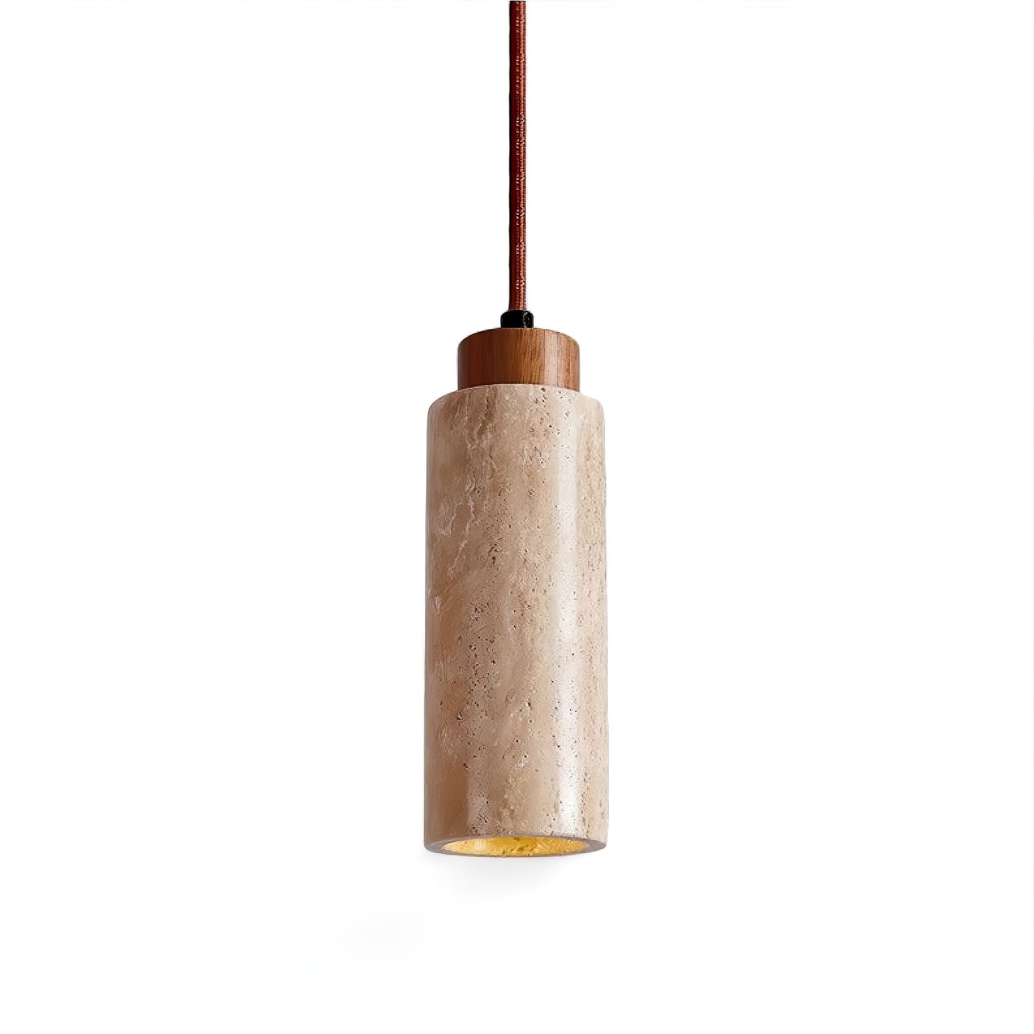 Galatea Travertine Pendant Lamp - Image 9