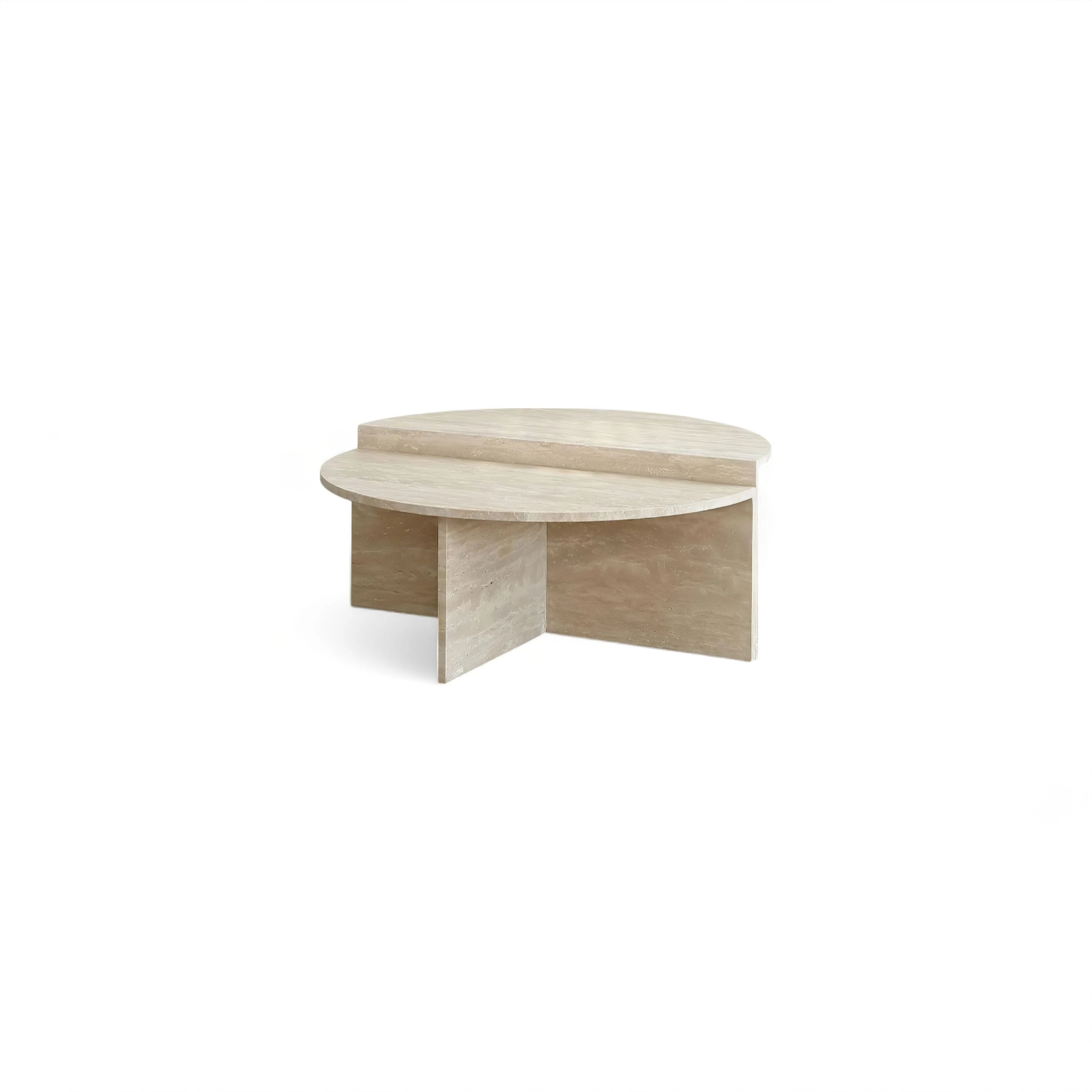 Iva Travertine Coffee Table - Image 10